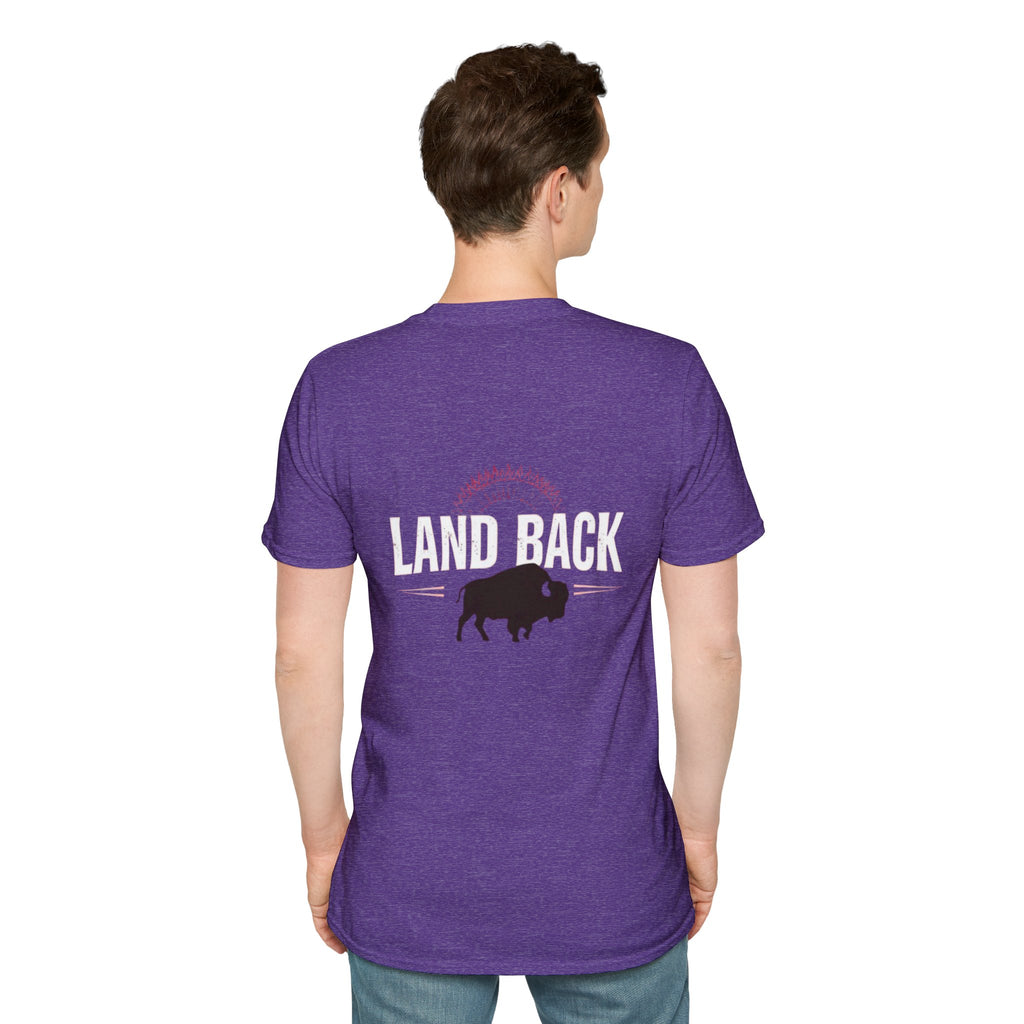 'Land Back' Unisex Softstyle T-shirt