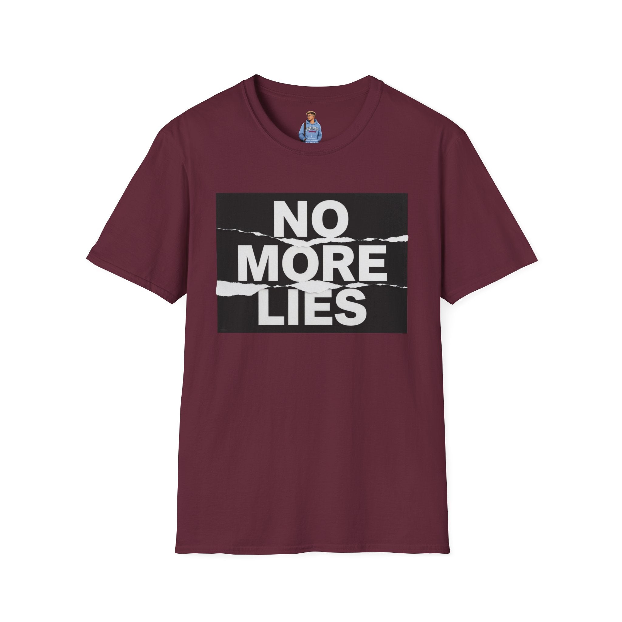 No More Lies T-Shirt — Bold Protest Graphic Tee
