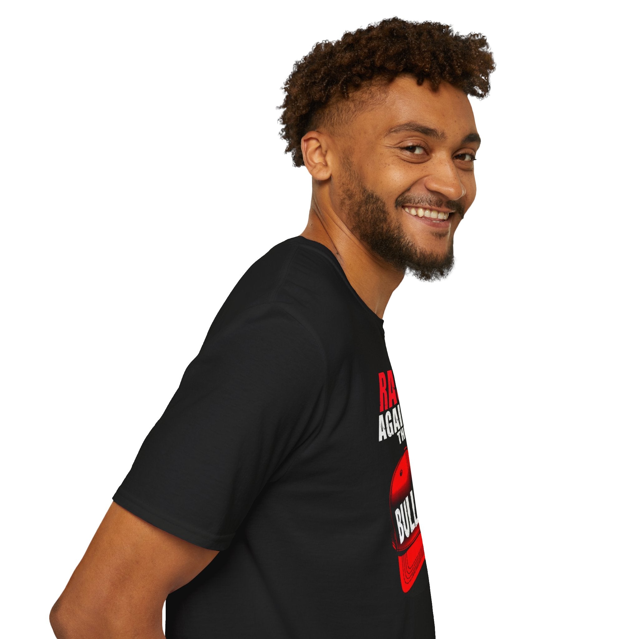 Camiseta unisex Softstyle - Camiseta gráfica "Rage Against the BS"