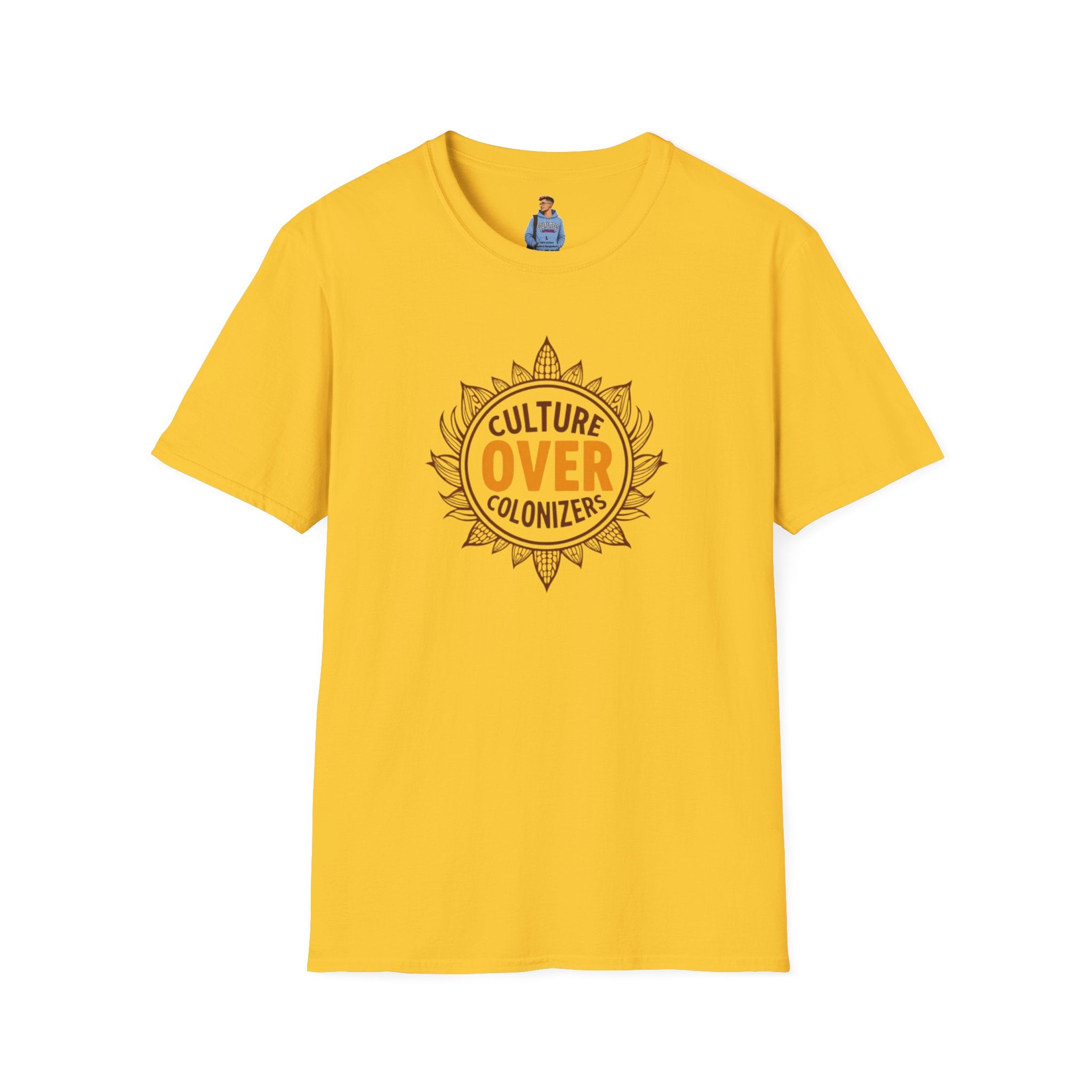 Culture Over Colonizers Unisex Softstyle T-Shirt