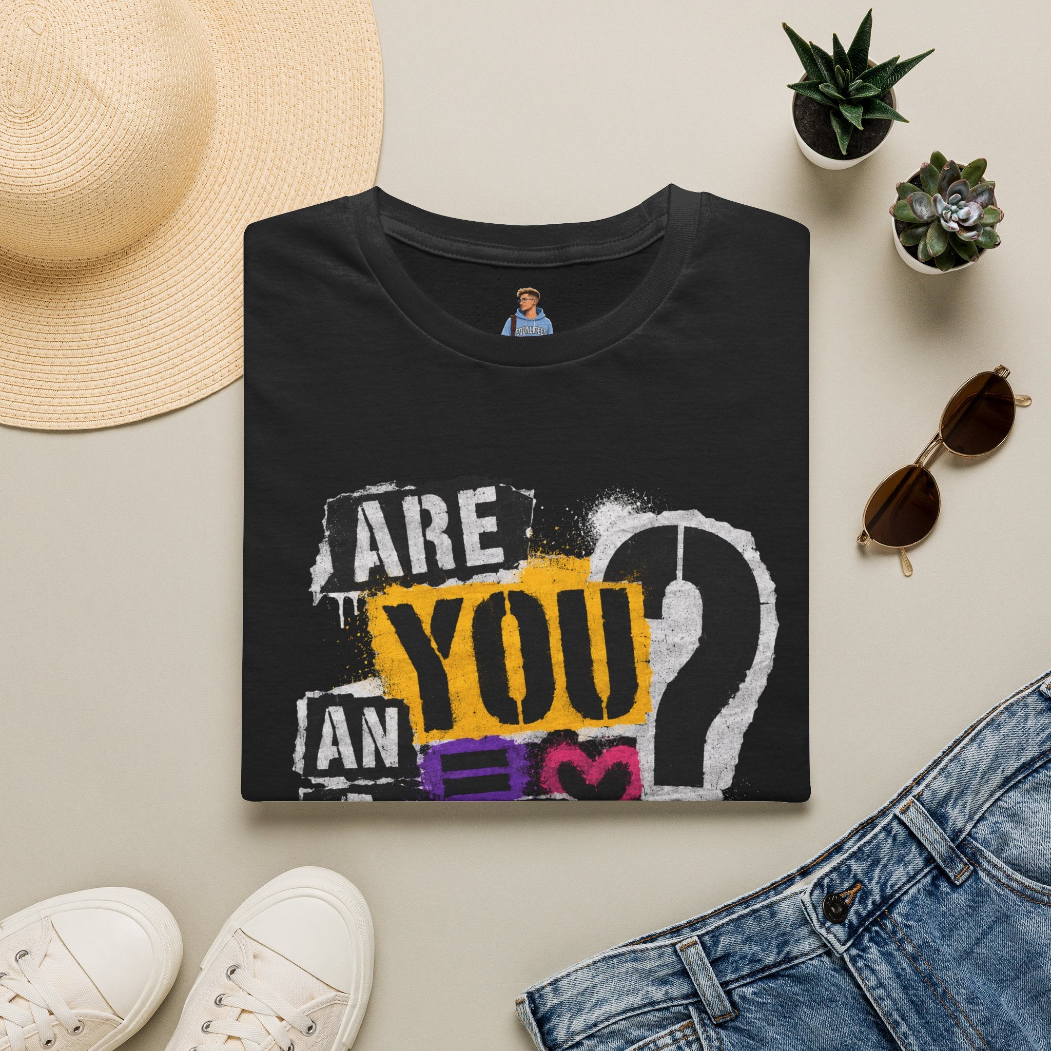 Are You An Ally? Graphic T‑Shirt — Pride & Allyship Tee