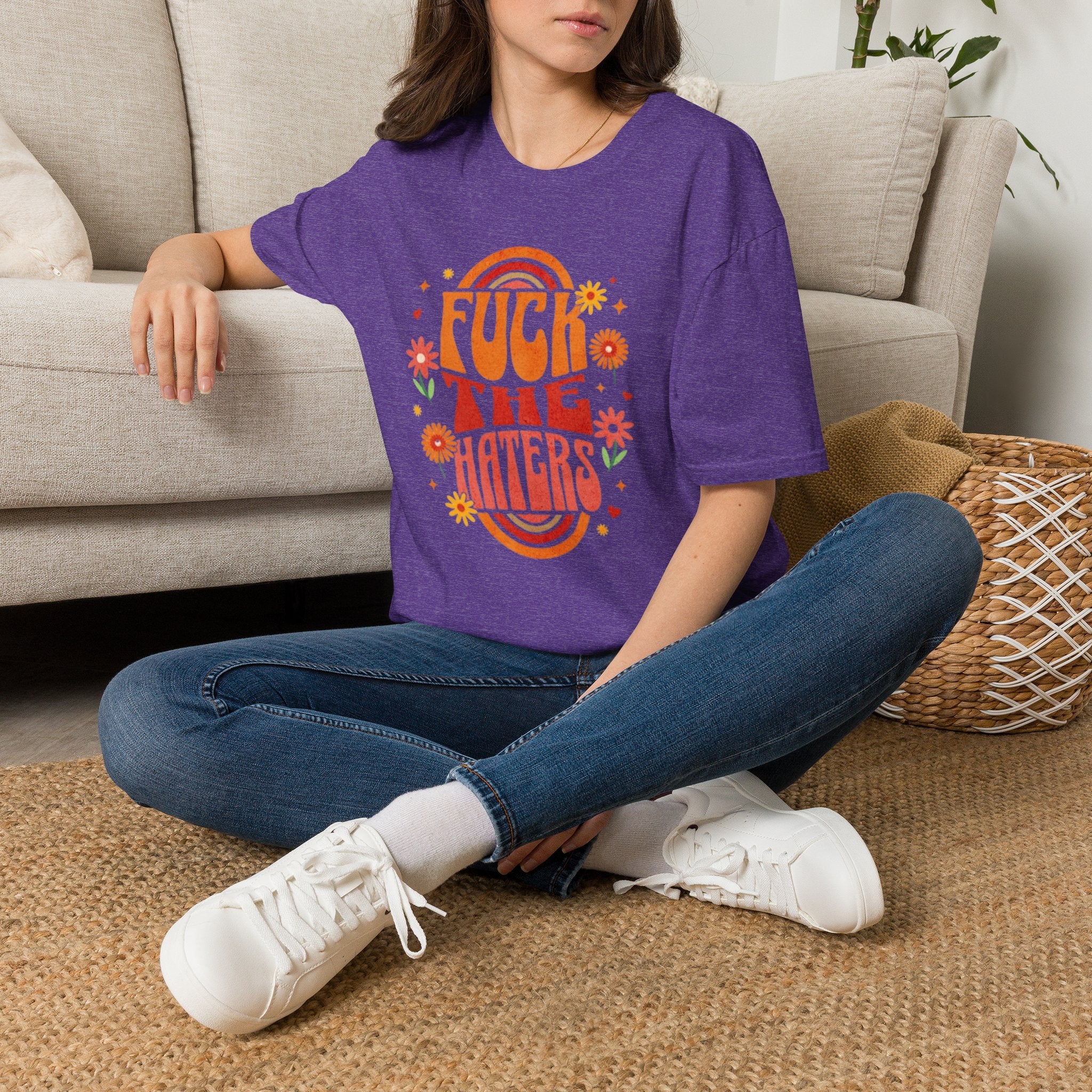 Que se jodan los que odian - Camiseta unisex de estilo suave
