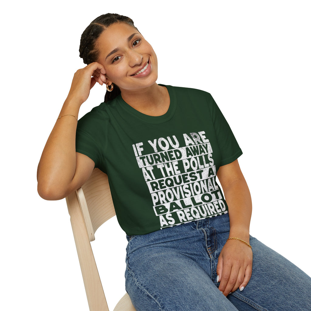 Know Your Rights Voter English T-Shirt