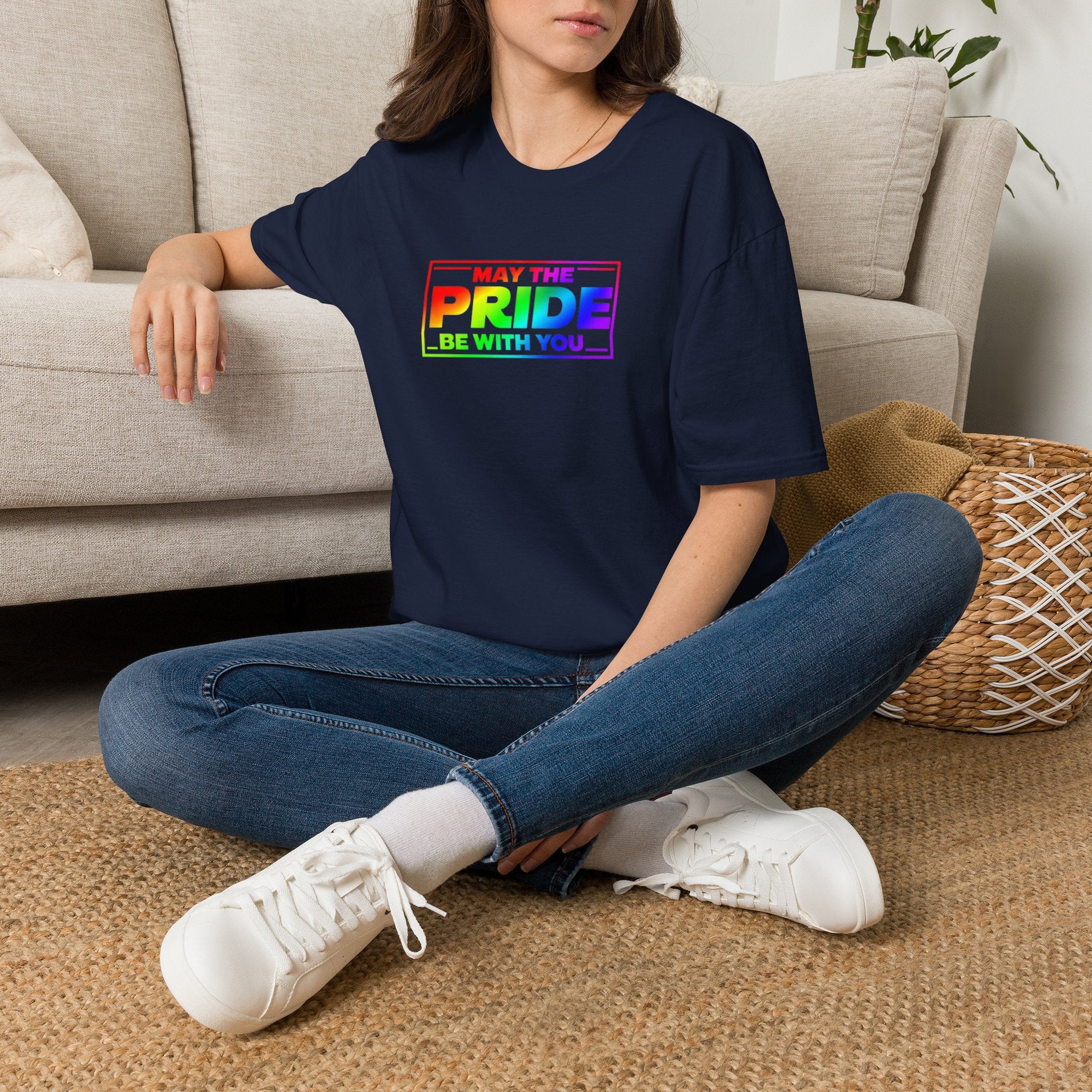 Camiseta gráfica del Orgullo - Que el Orgullo te acompañe - Unisex