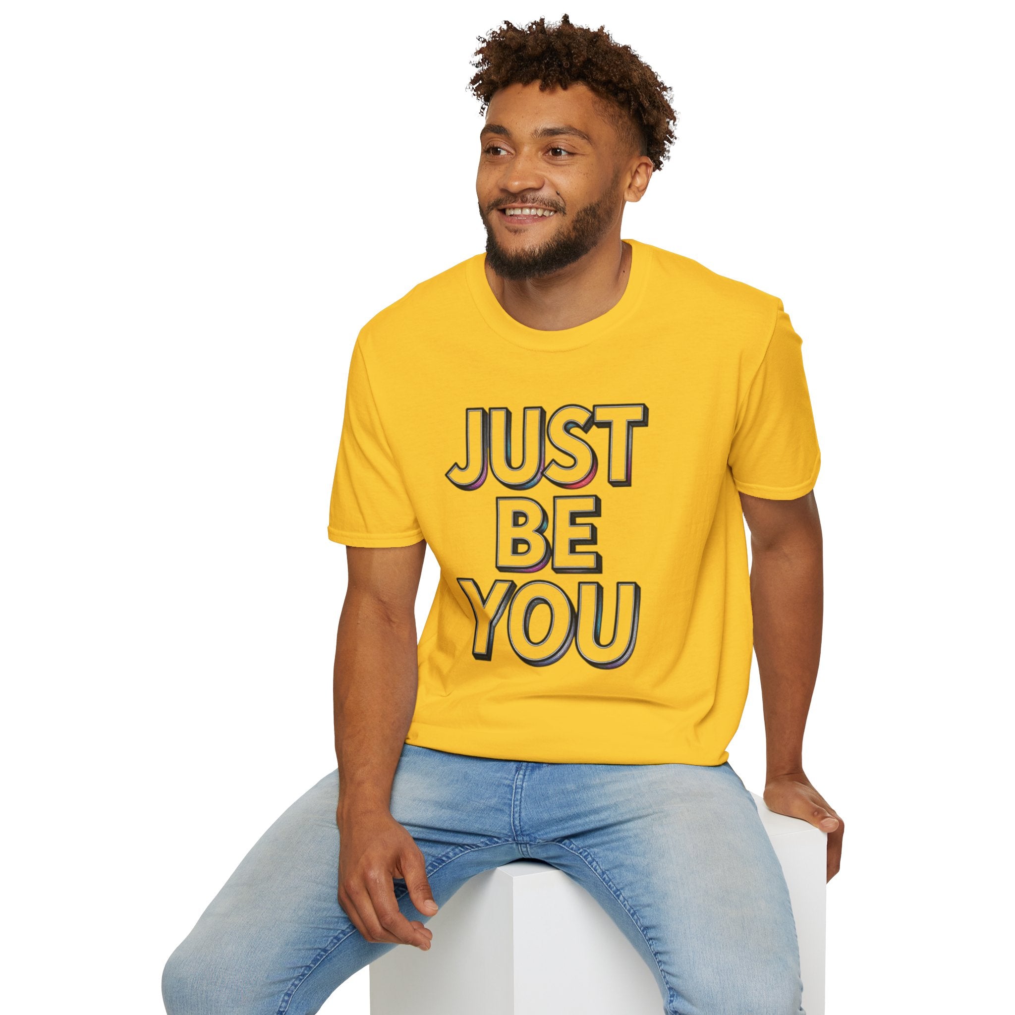 Just Be You T-Shirt — Inspirational Minimalist Graphic Tee