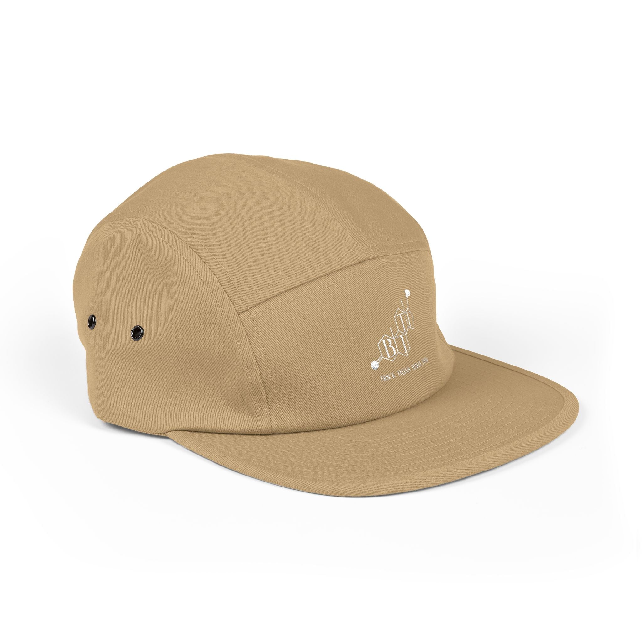 BTTF - Black Trans Travel Fund Embroidered Five-Panel Flat Rim Cap