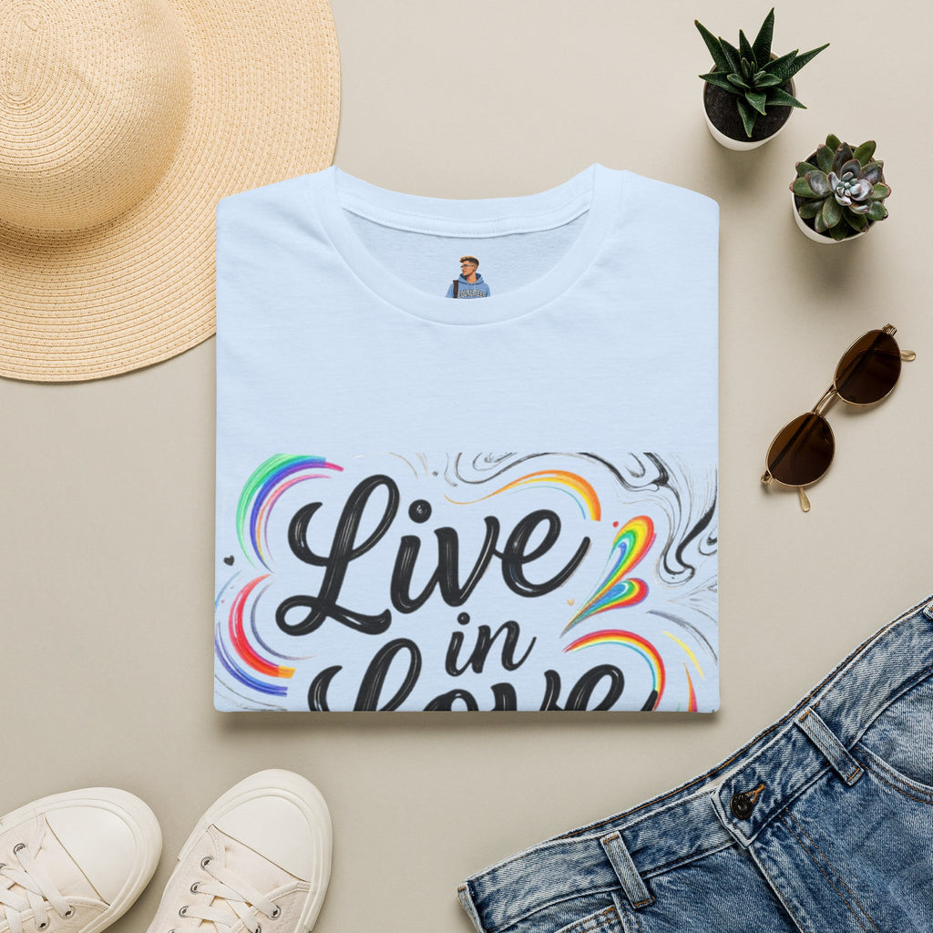 Live in Love Inspirational T-Shirt