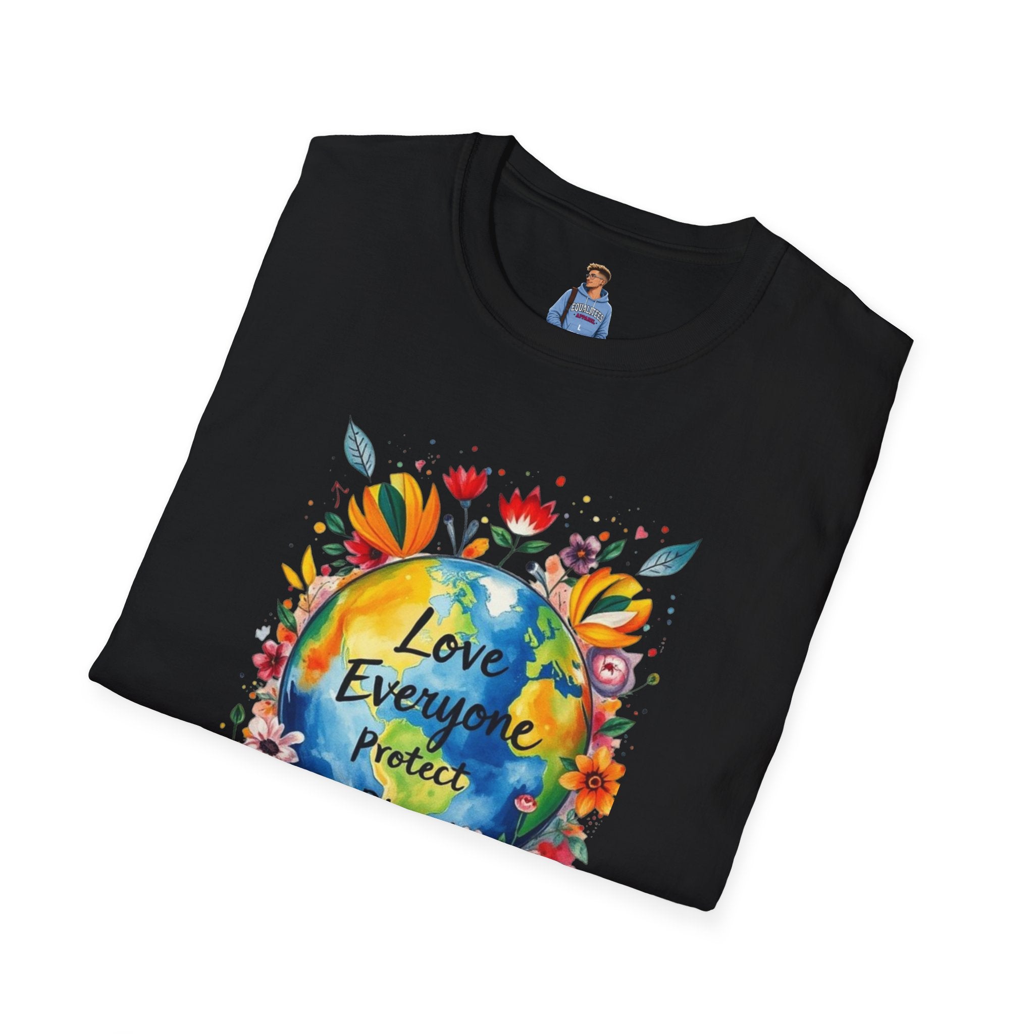 Love Everyone Protect The Planet T-Shirt