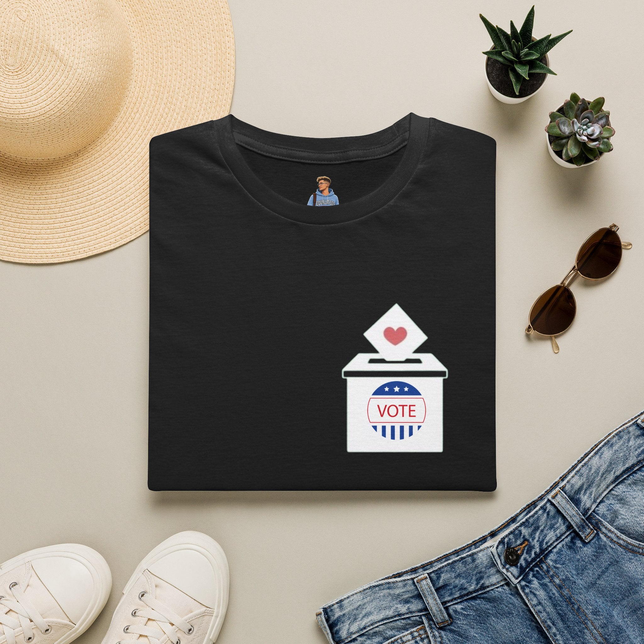 Vote with Your Heart Unisex Softstyle T-Shirt