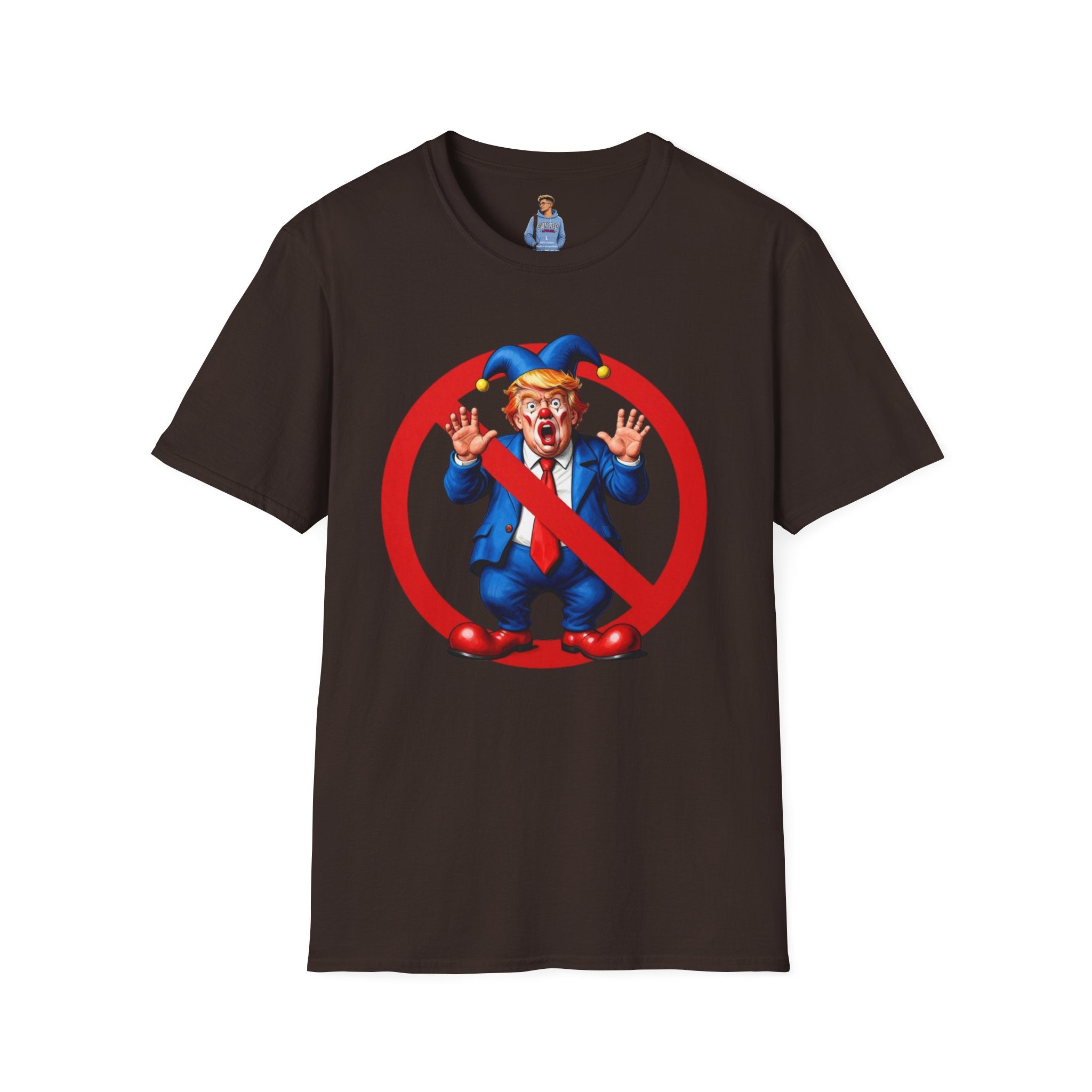 NO CROWN FOR THE CLOWN T-Shirt - NO KINGS IN AMERICA