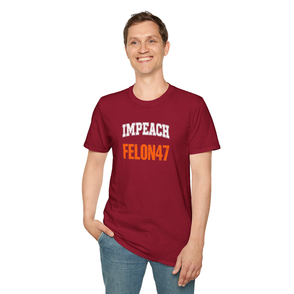 Impeach Felon47 T-shirt