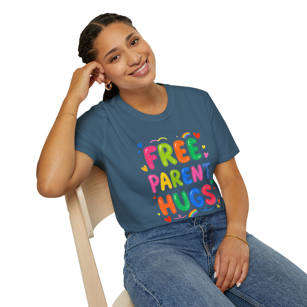 Free Parent Hugs Affirming T-Shirt