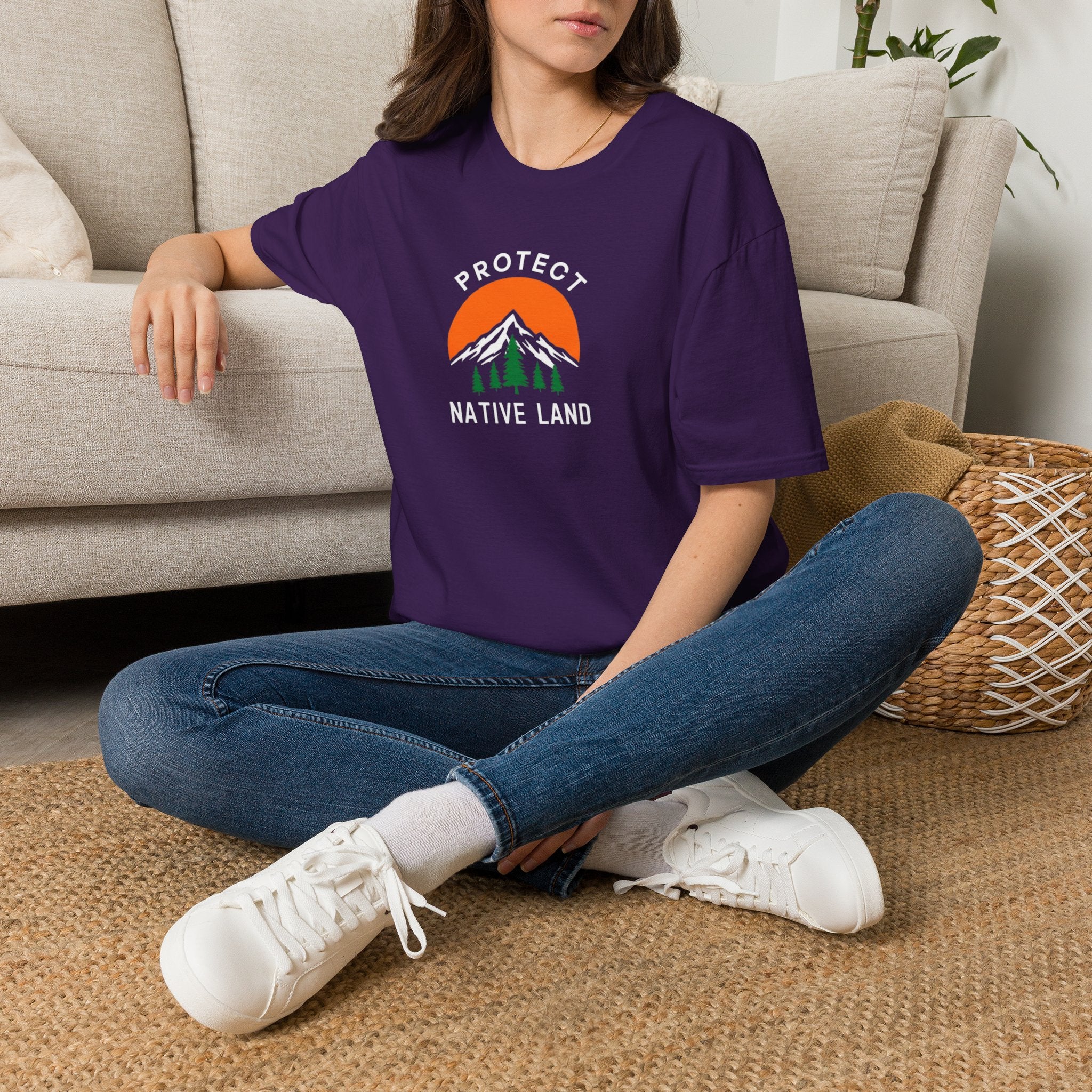 Protect Native Land Softstyle Unisex T-shirt