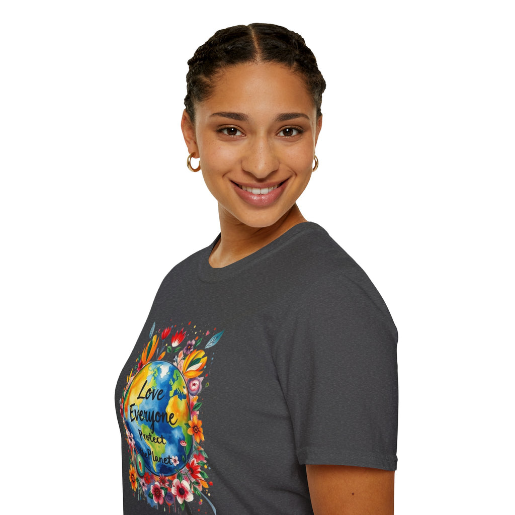 Love Everyone Protect The Planet T-Shirt
