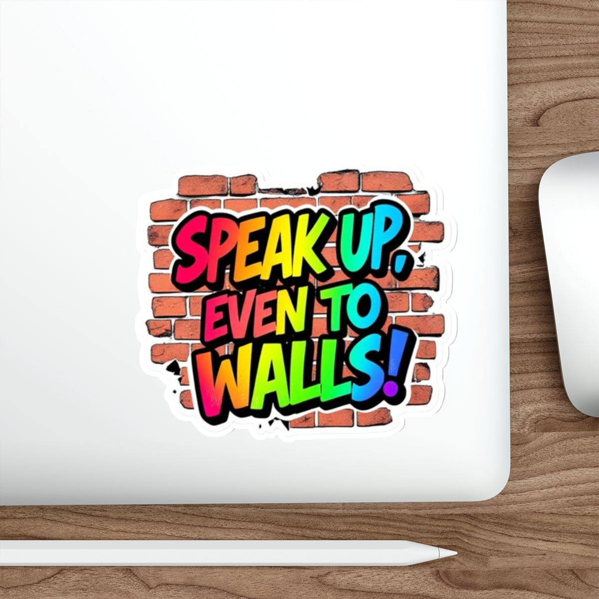 Speak Up Die-Cut Sticker - EqualiTees.Me