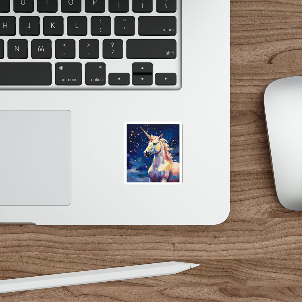 Die-Cut Stickers - Majestic Unicorn - EqualiTees.Me