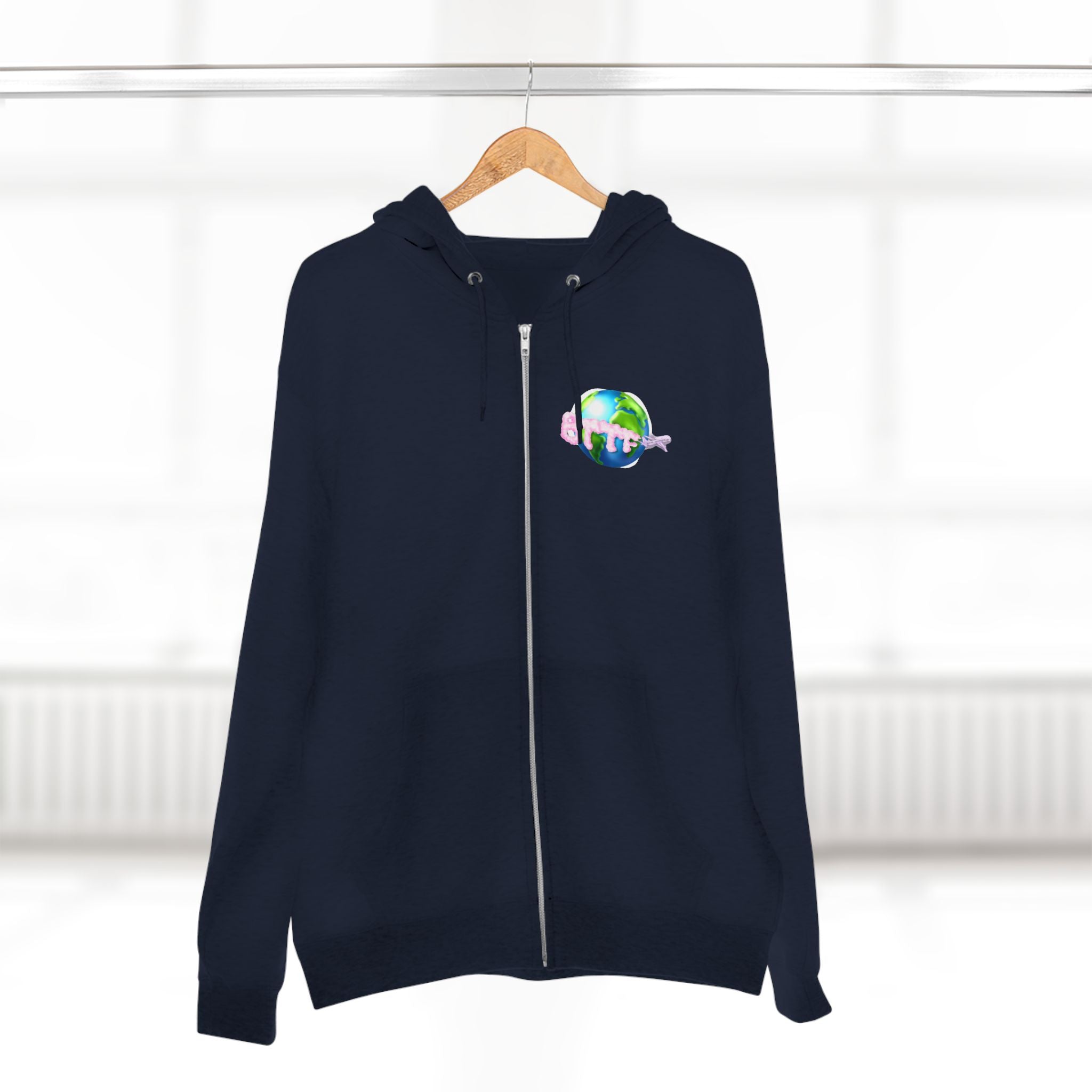 BTTF - Black Trans Travel Fund Unisex Zip-Up Hoodie