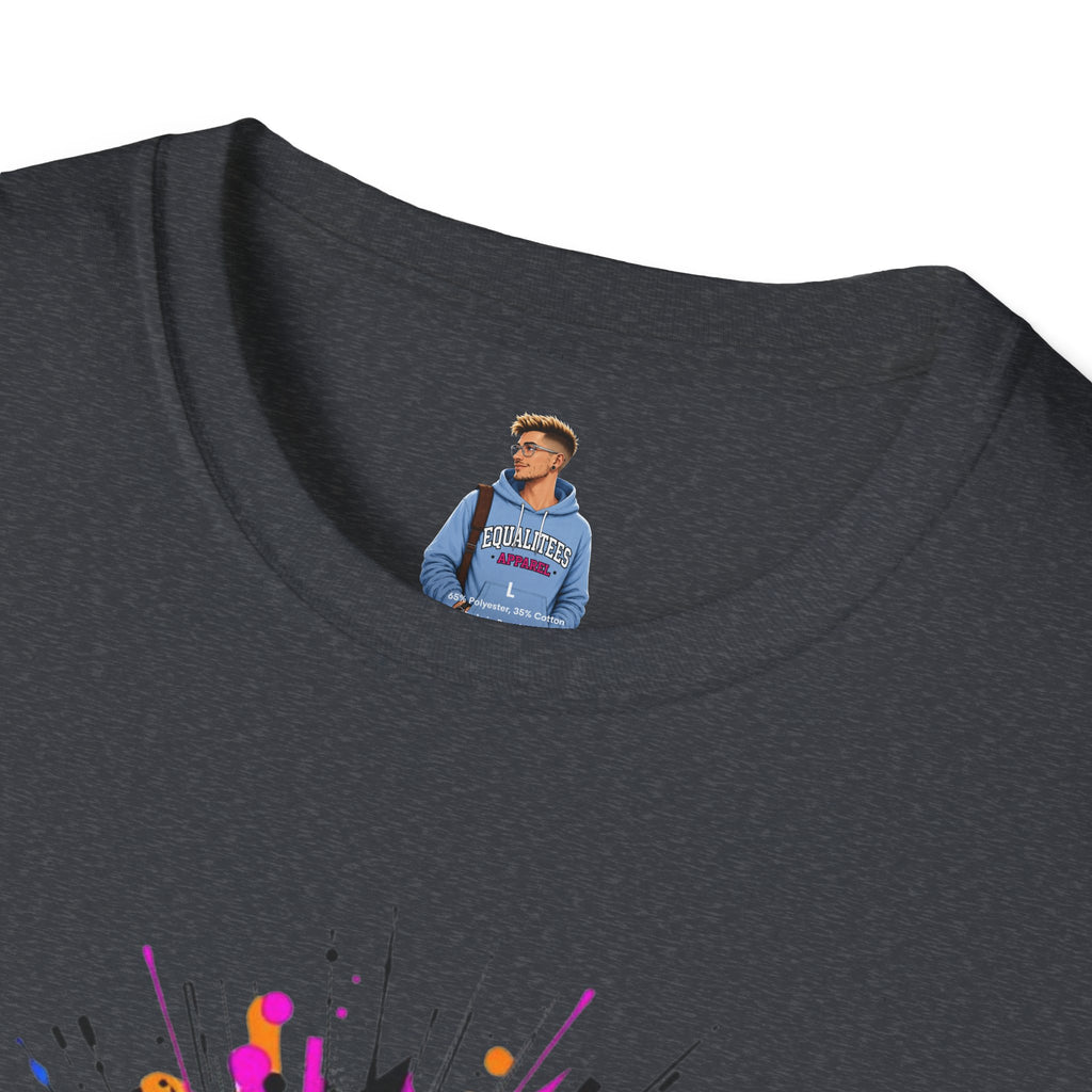 Unisex Softstyle T-Shirt - Black Excellence Graphic Tee