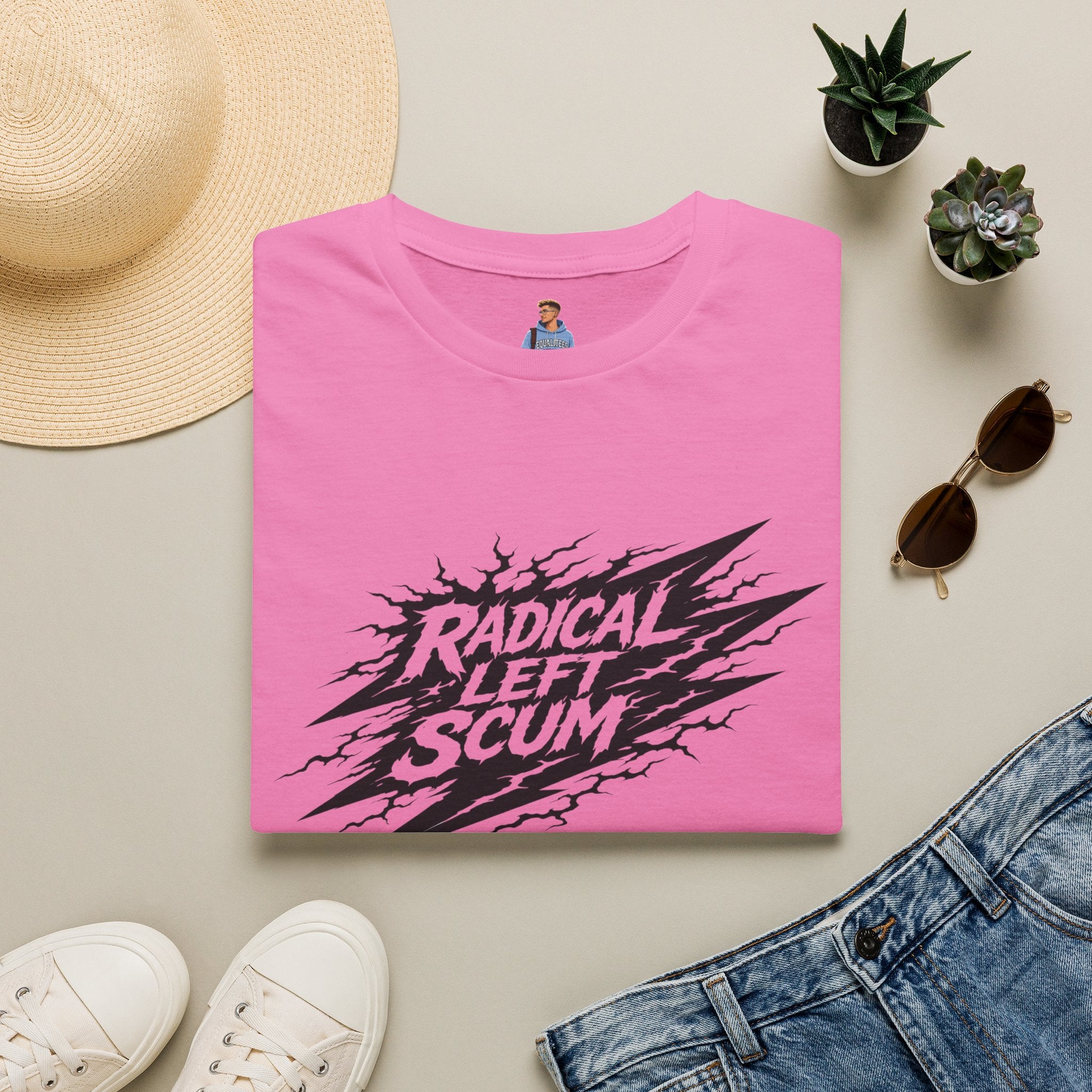 Radical Left Scum Graphic T-Shirt