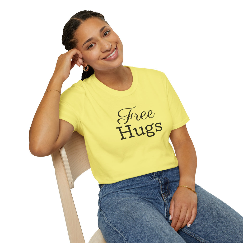 Camiseta unisex de estilo suave con mensaje de apoyo emocional
