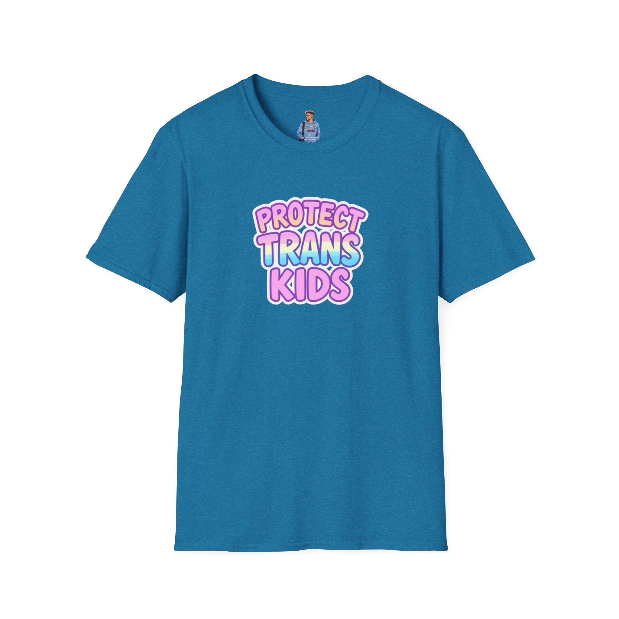 Camiseta unisex Softstyle - Camiseta infantil Protect Trans