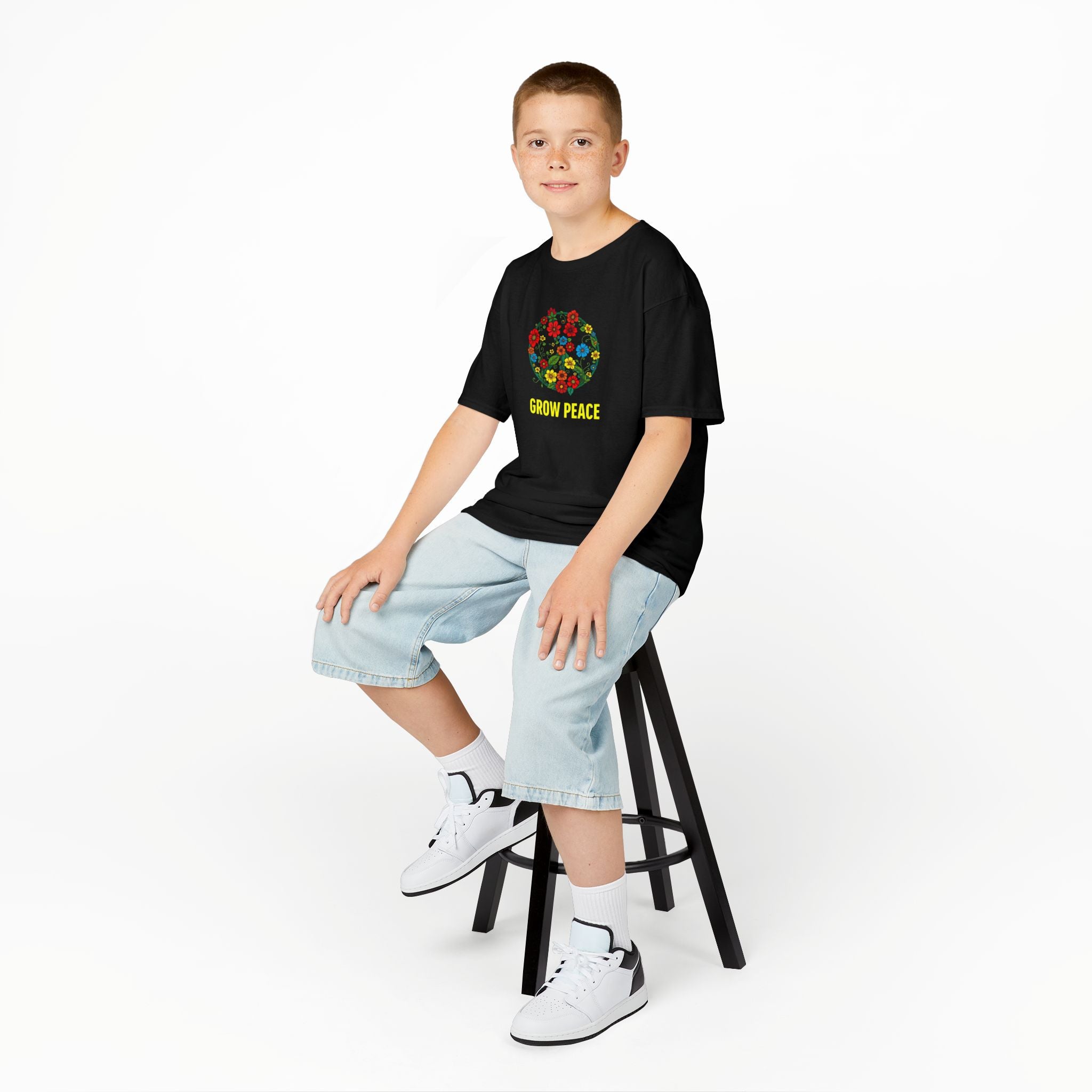 GROW PEACE Kids Heavy Cotton™ Tee