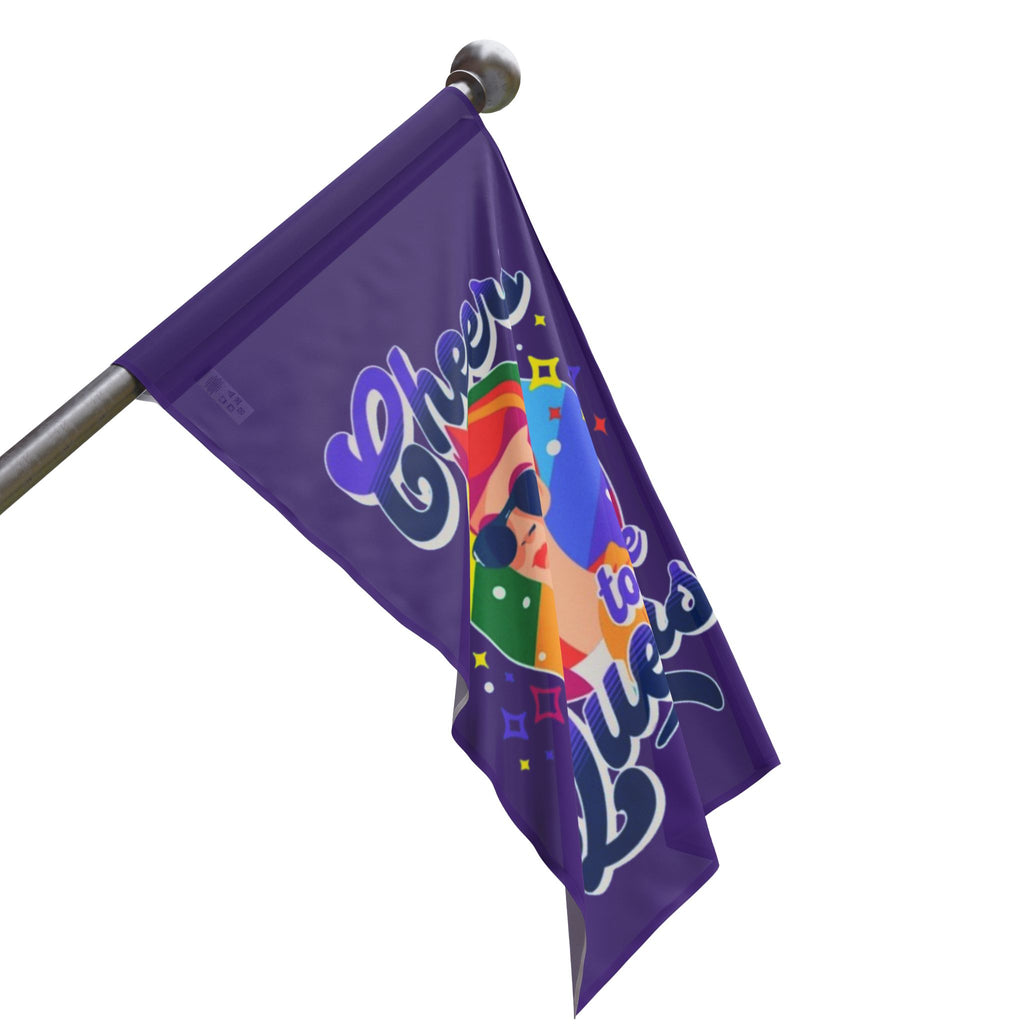 Cheers to the Queers Pride Flag - EqualiTees.Me