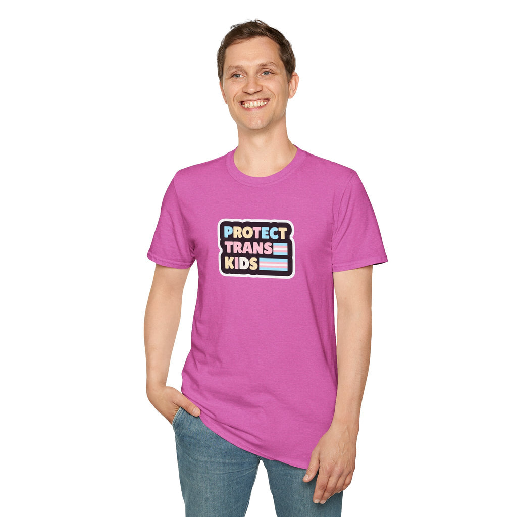 Camiseta unisex de estilo suave "Protect Trans Kids" - Empowerment &amp; Pride Apparel
