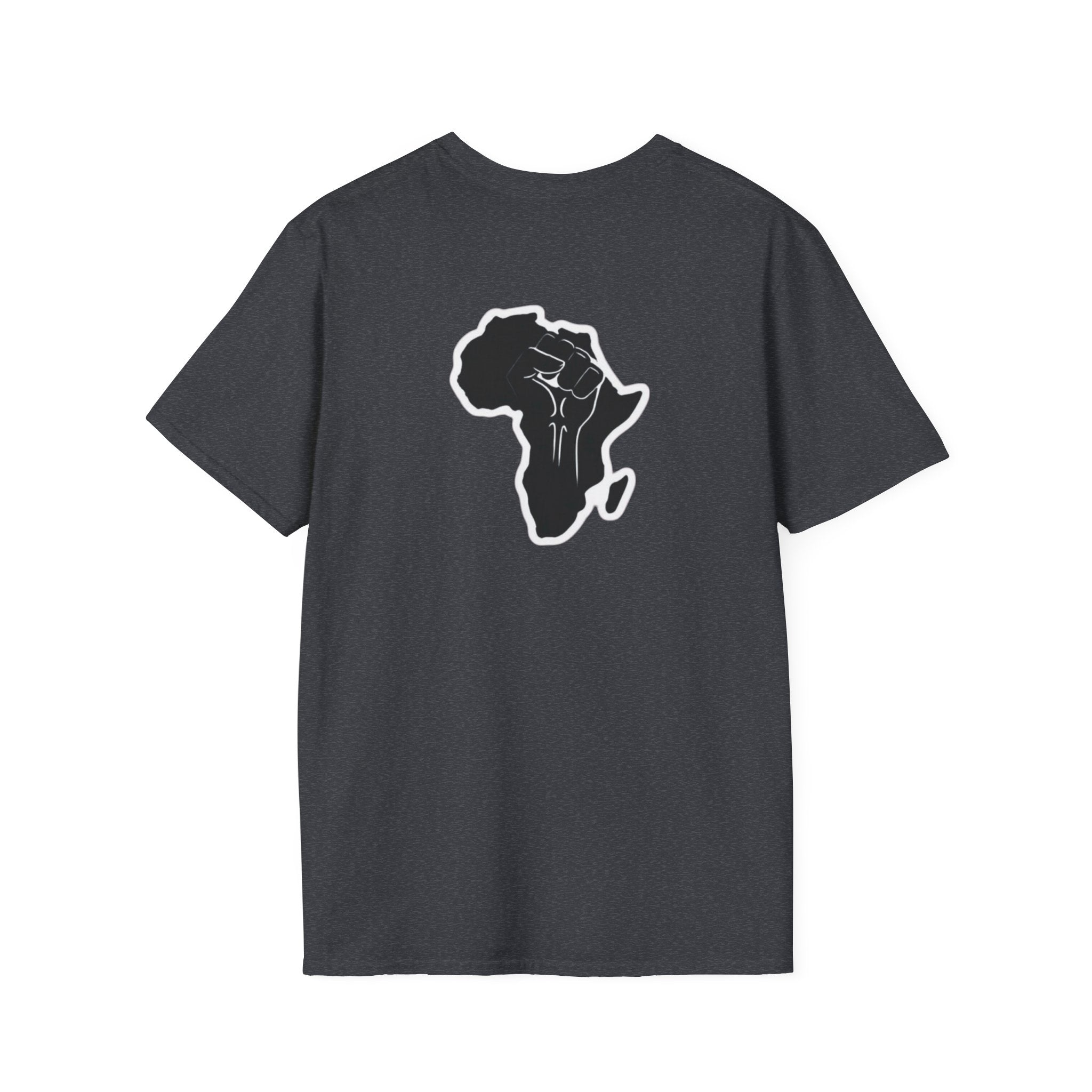Camiseta unisex de estilo suave Unity and Heritage con corazón panafricano