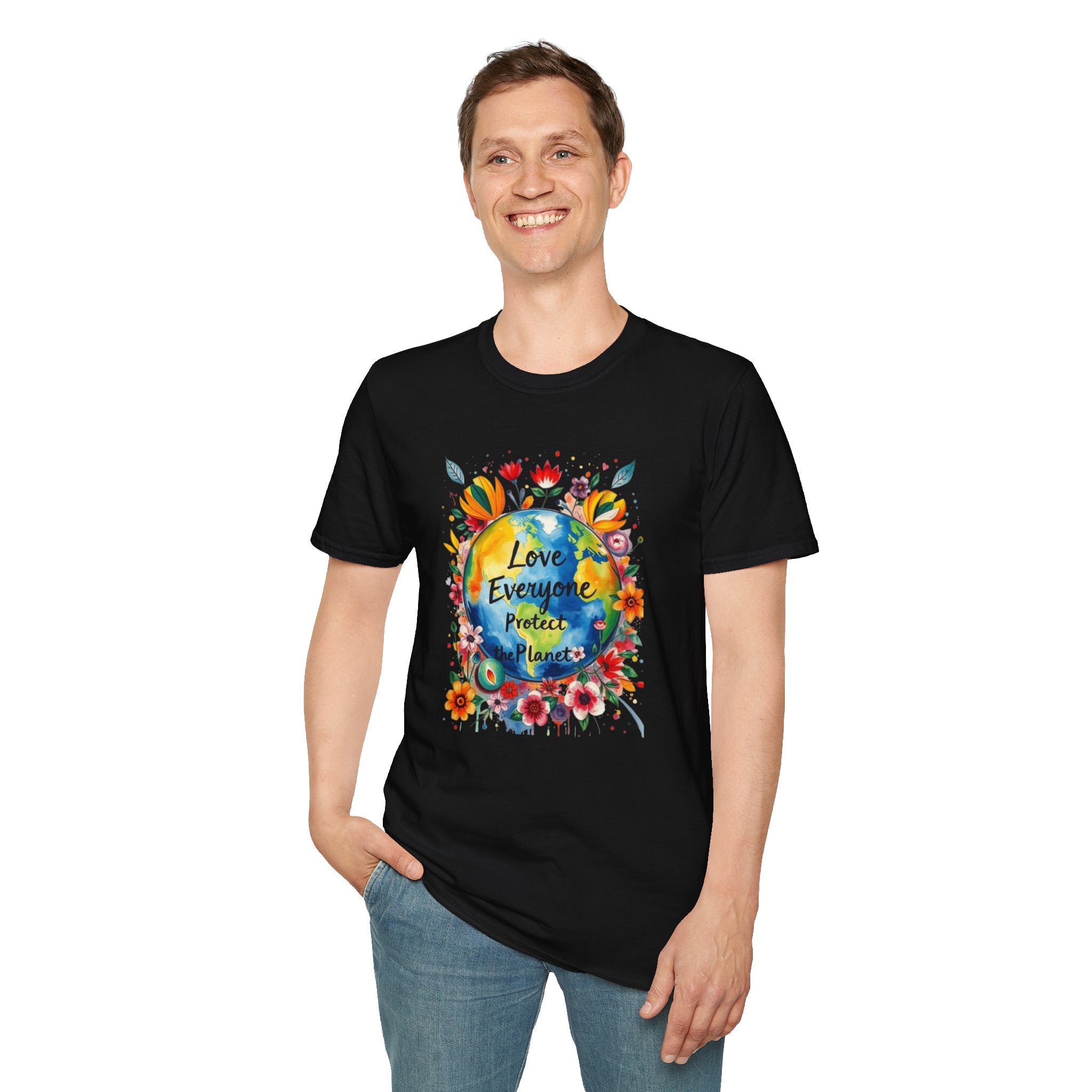Love Everyone Protect The Planet T-Shirt