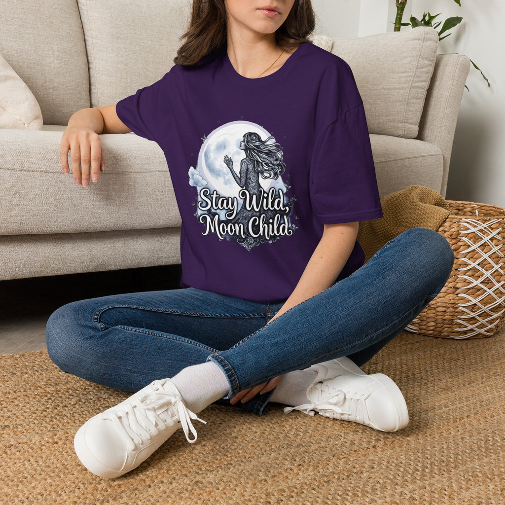Gypsy Moon T-Shirt - Stay Wild Moon Child
