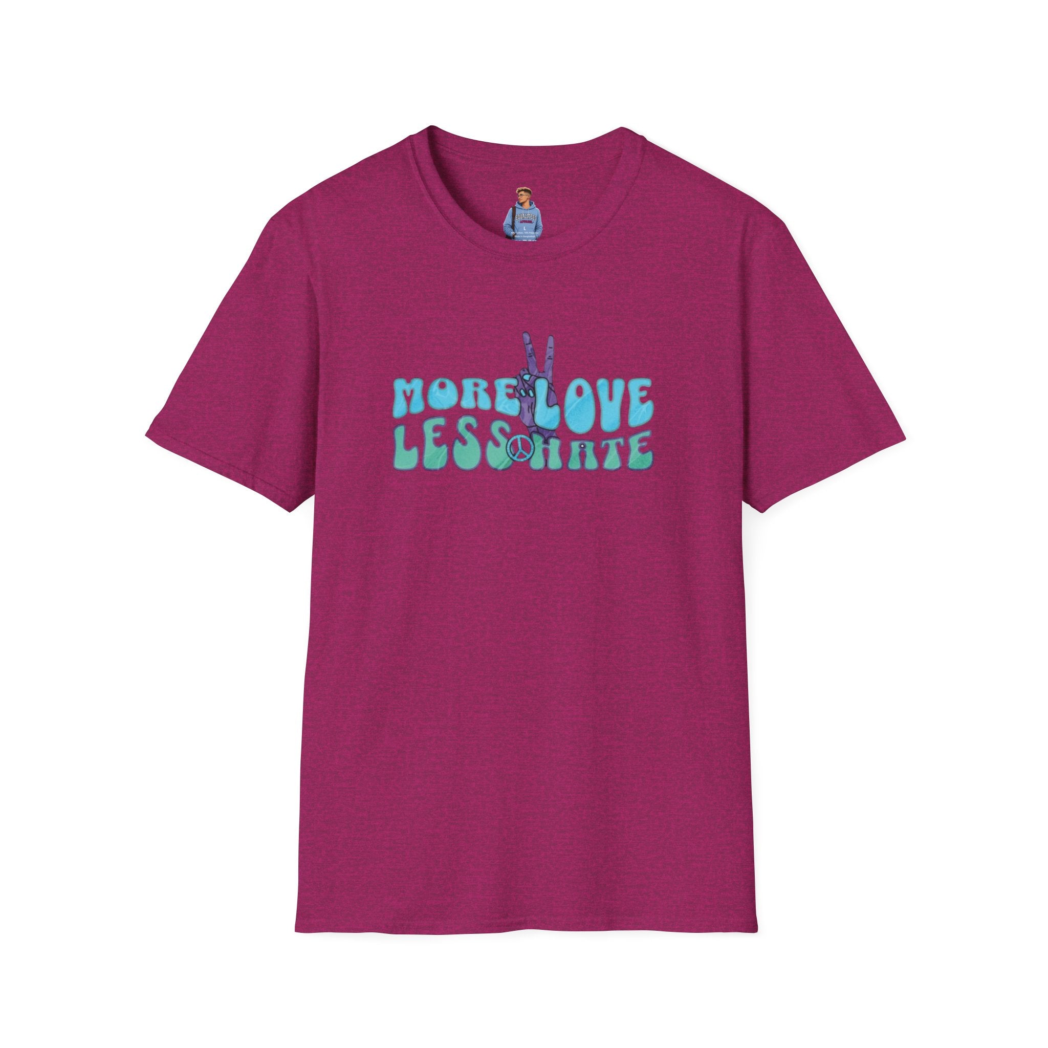 More Love Less Hate T-Shirt