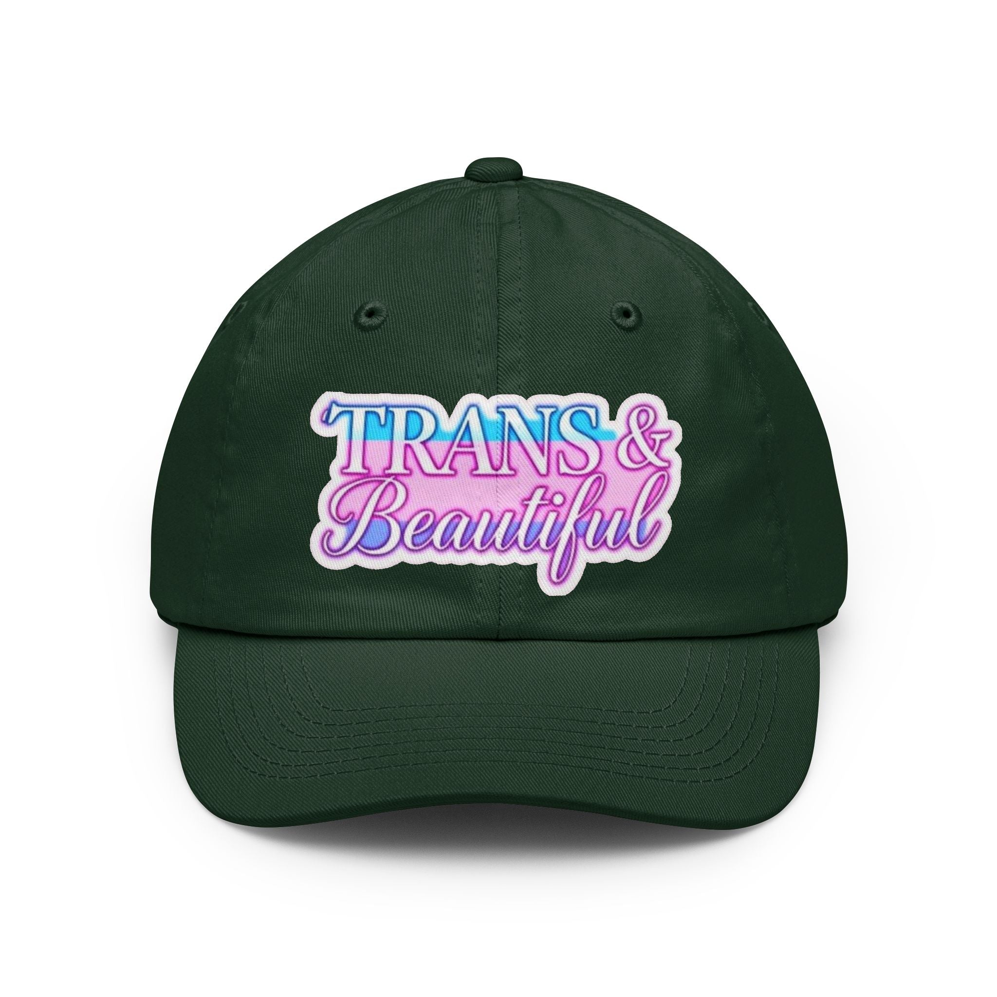 Trans & Beautiful ballcap