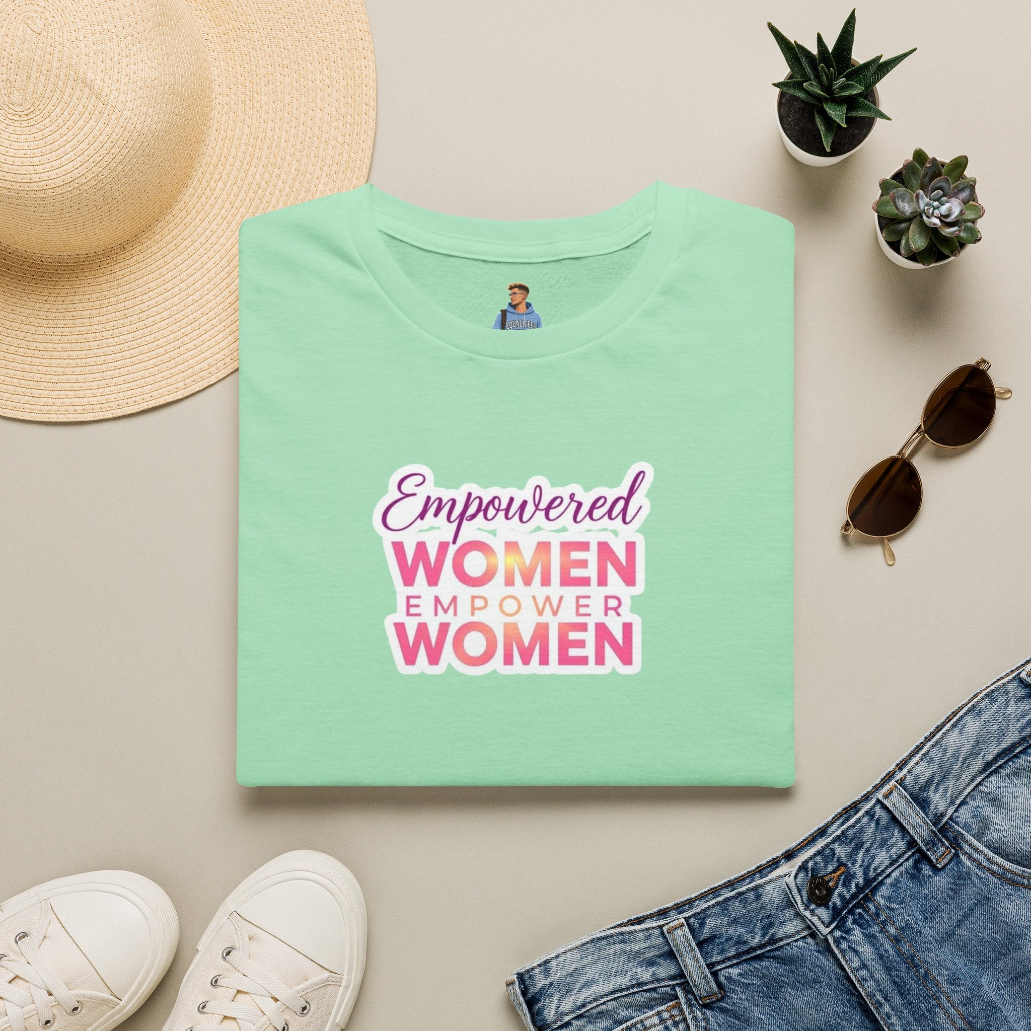 Empowered Women T-Shirt | Unisex Softstyle Tee for Women’s Empowerment