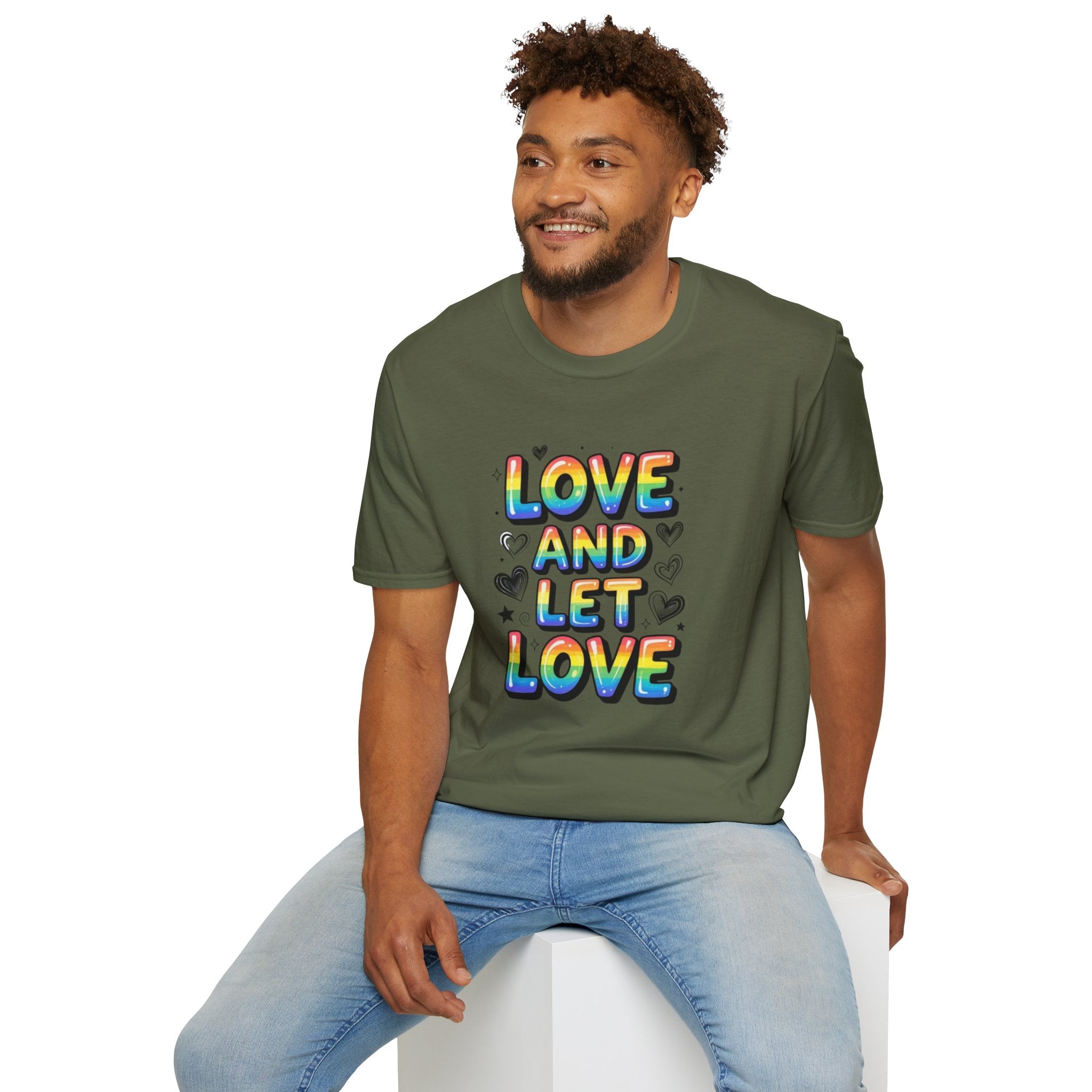 Love & Let Love Inspirational T-Shirt