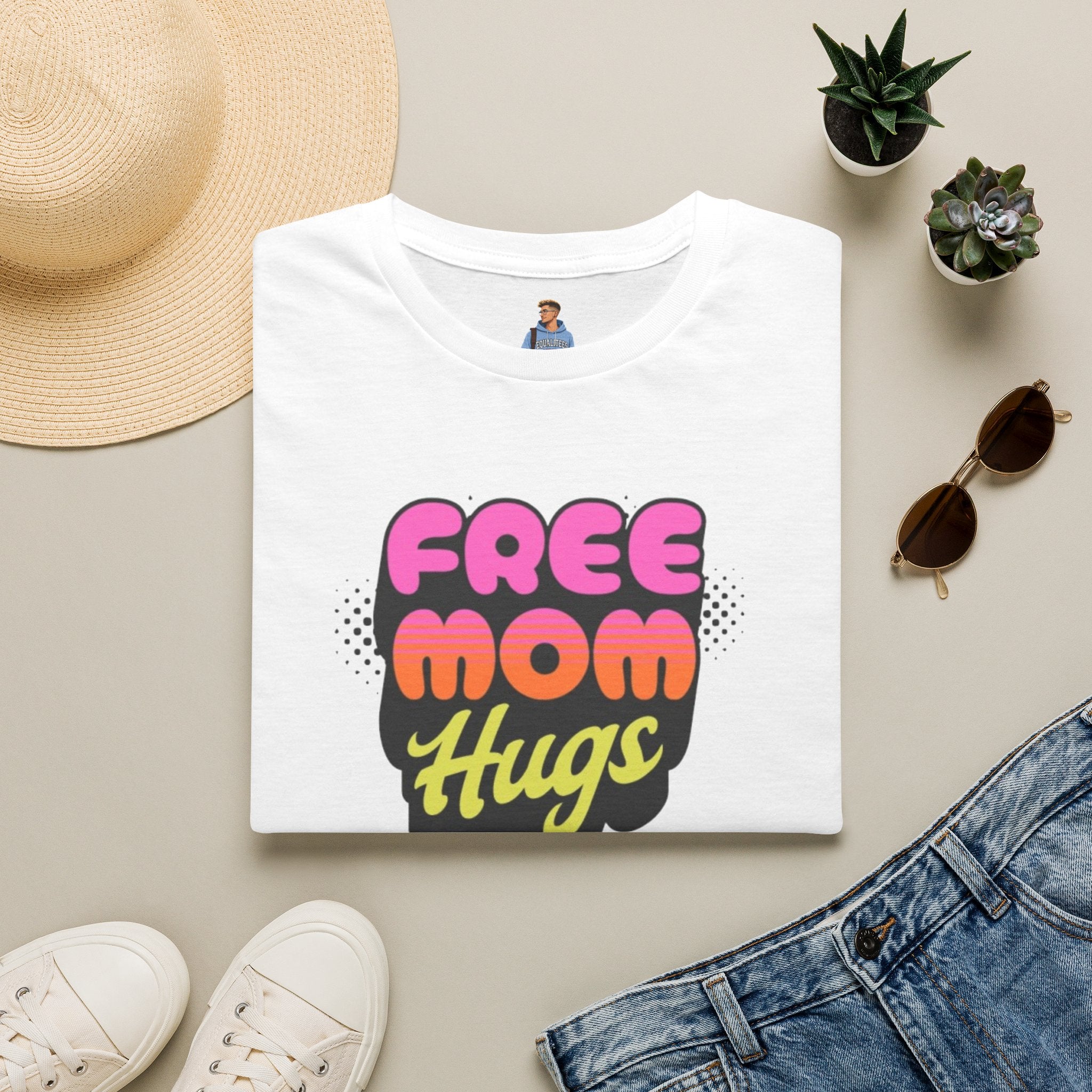 Free Mom Hugs Unisex Softstyle T-Shirt