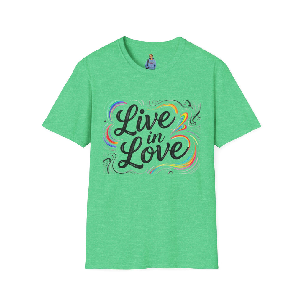 Live in Love Inspirational T-Shirt