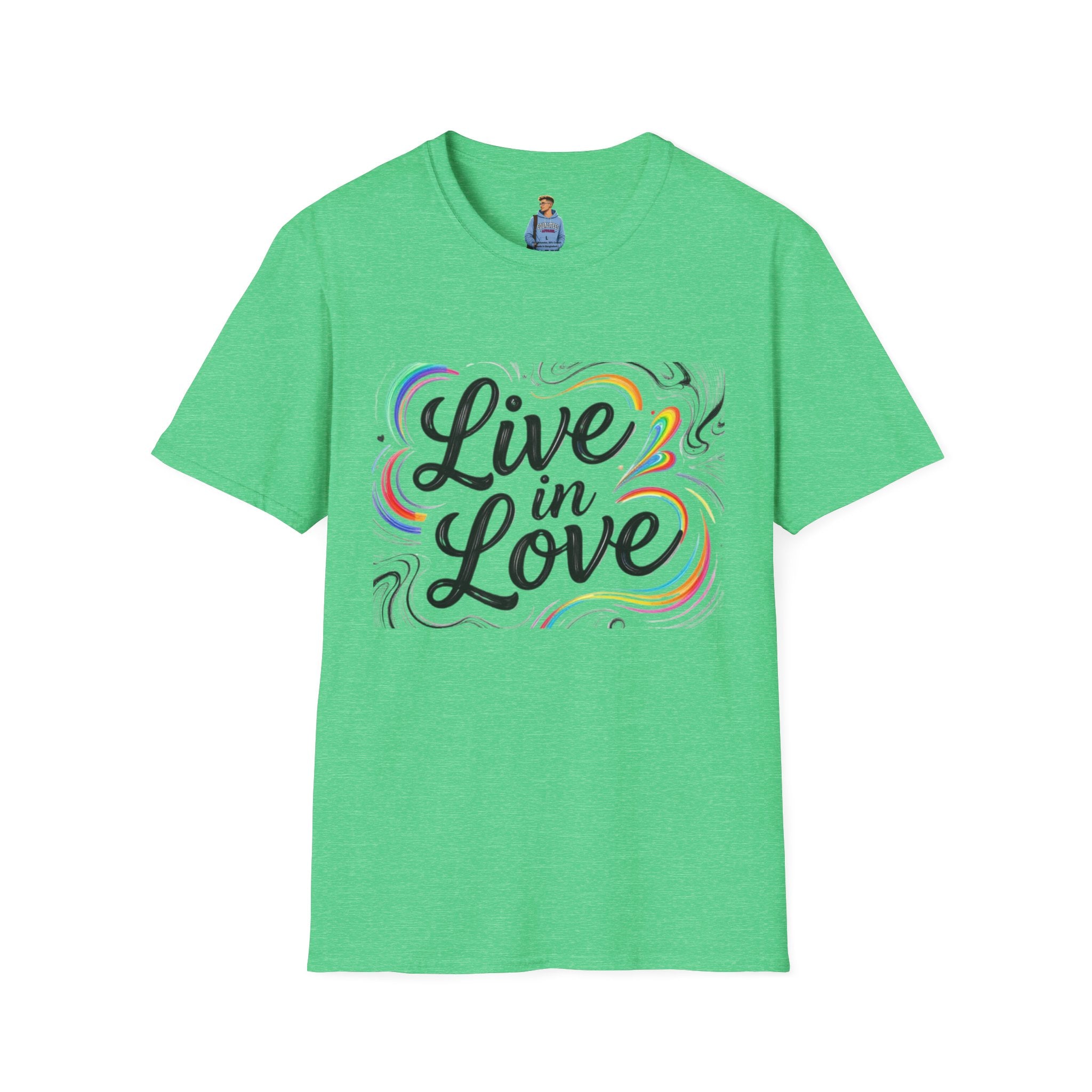 Live in Love Inspirational T-Shirt