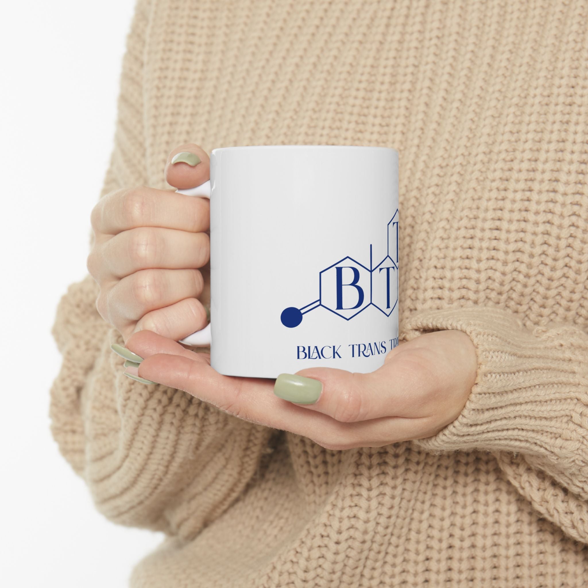 BTTF - Black Trans Travel Fund Coffee Mug (11 or 15 oz)