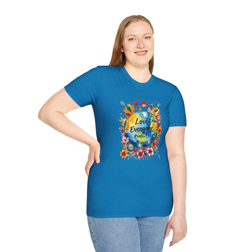 Love Everyone Protect The Planet T-Shirt