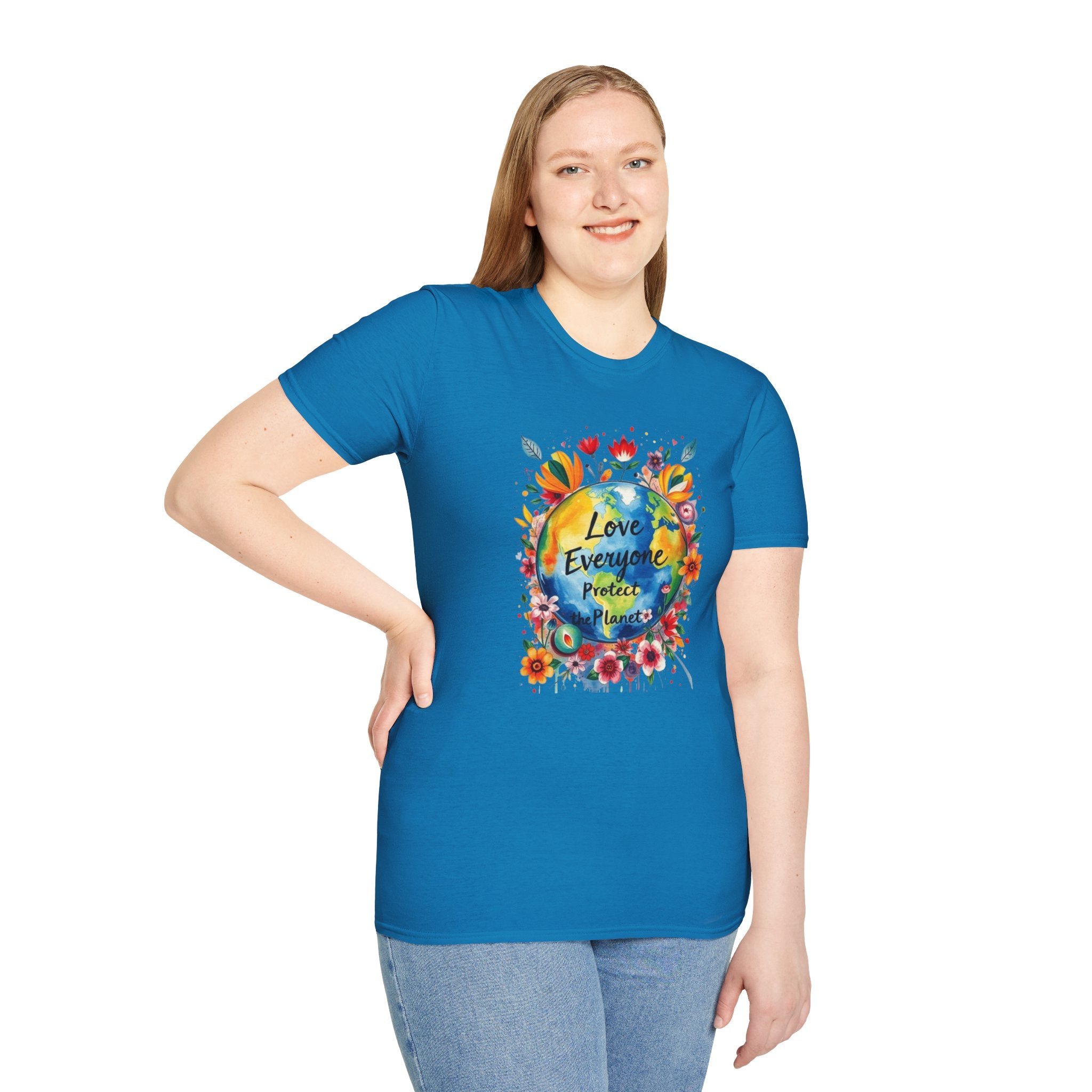 Love Everyone Protect The Planet T-Shirt