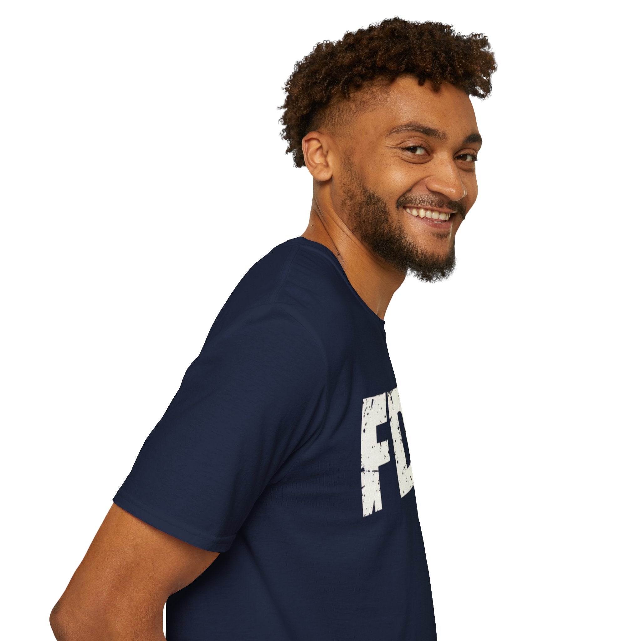 FDT Political Protest Distressed Graphic T-Shirt