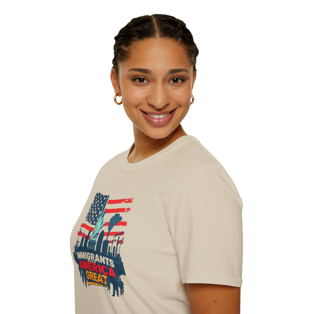 Immigrants Make America Great t-shirt