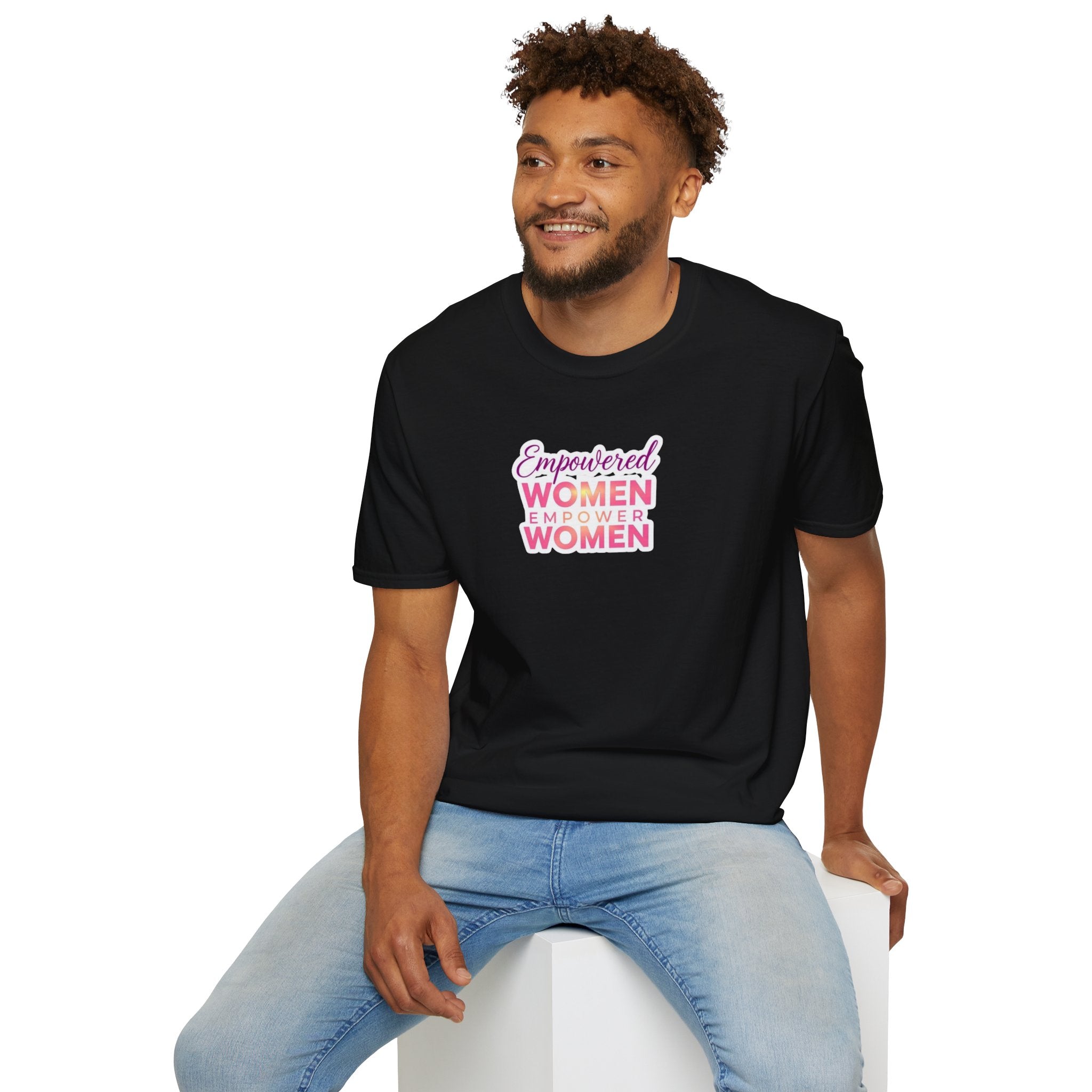 Empowered Women T-Shirt | Unisex Softstyle Tee for Women’s Empowerment