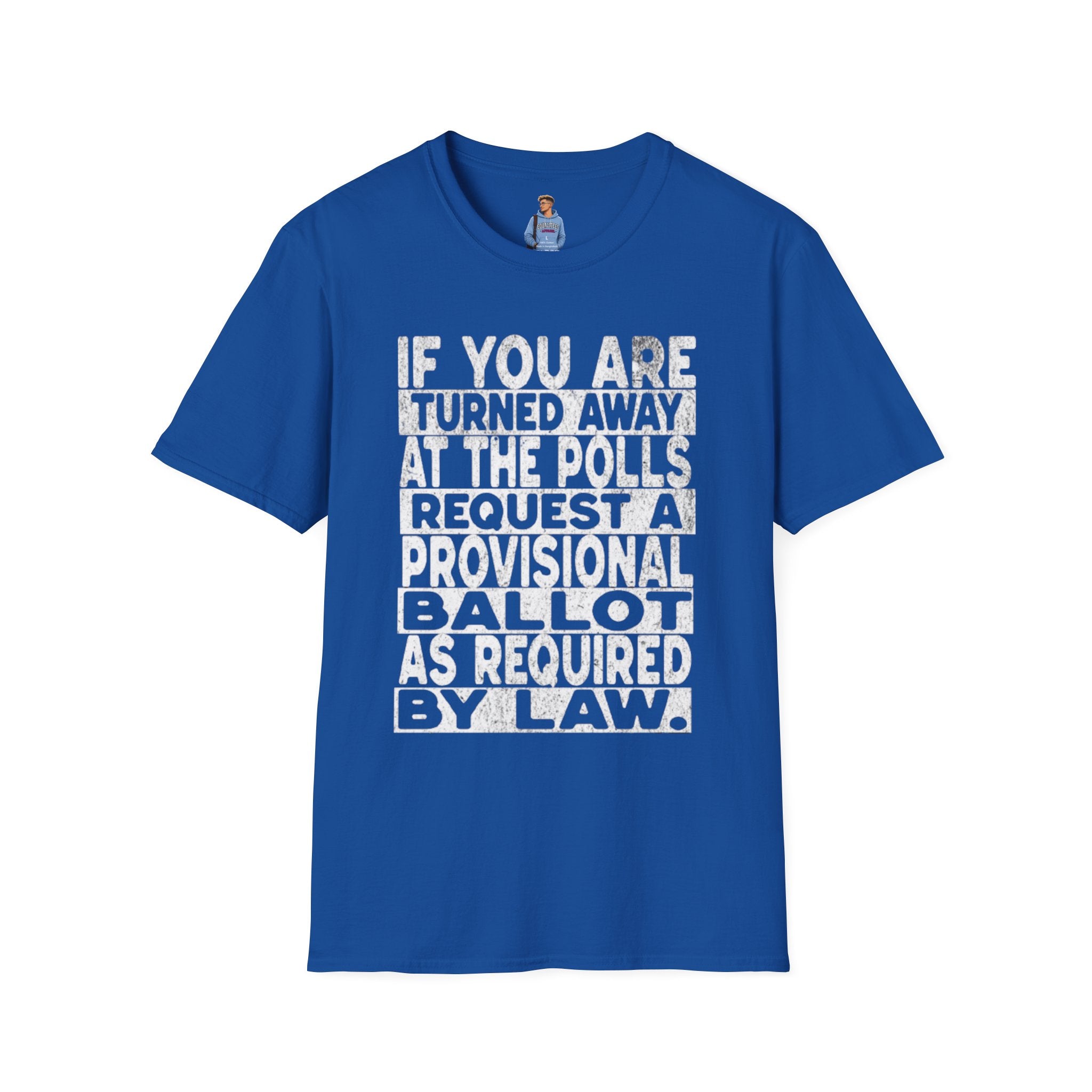 Know Your Rights Voter English T-Shirt