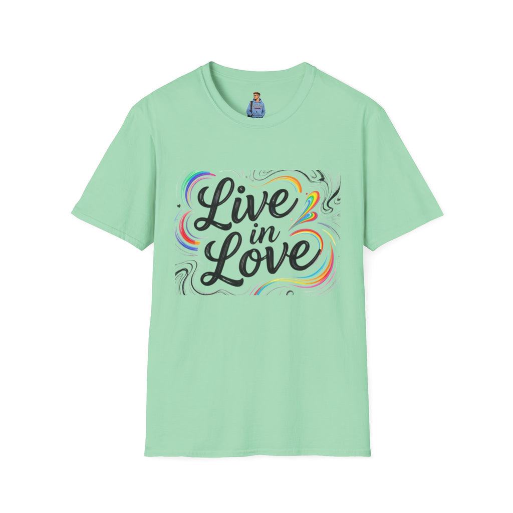 Live in Love Inspirational T-Shirt