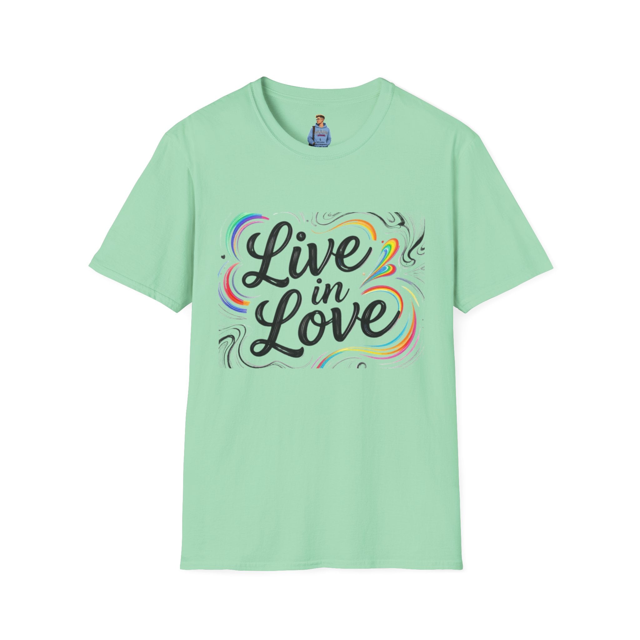 Live in Love Inspirational T-Shirt