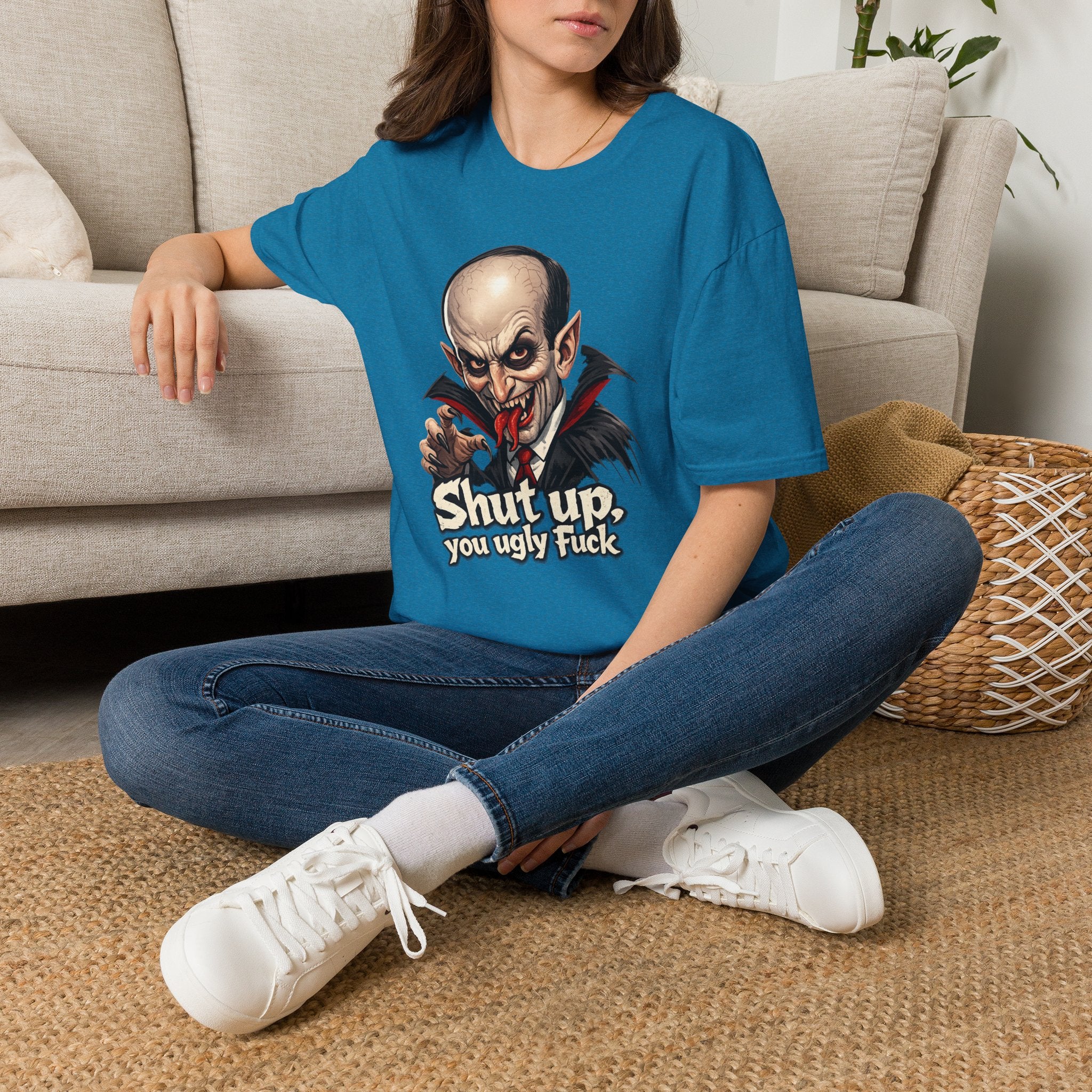 “Shut up, you ugly fuck” Funny graphic tee