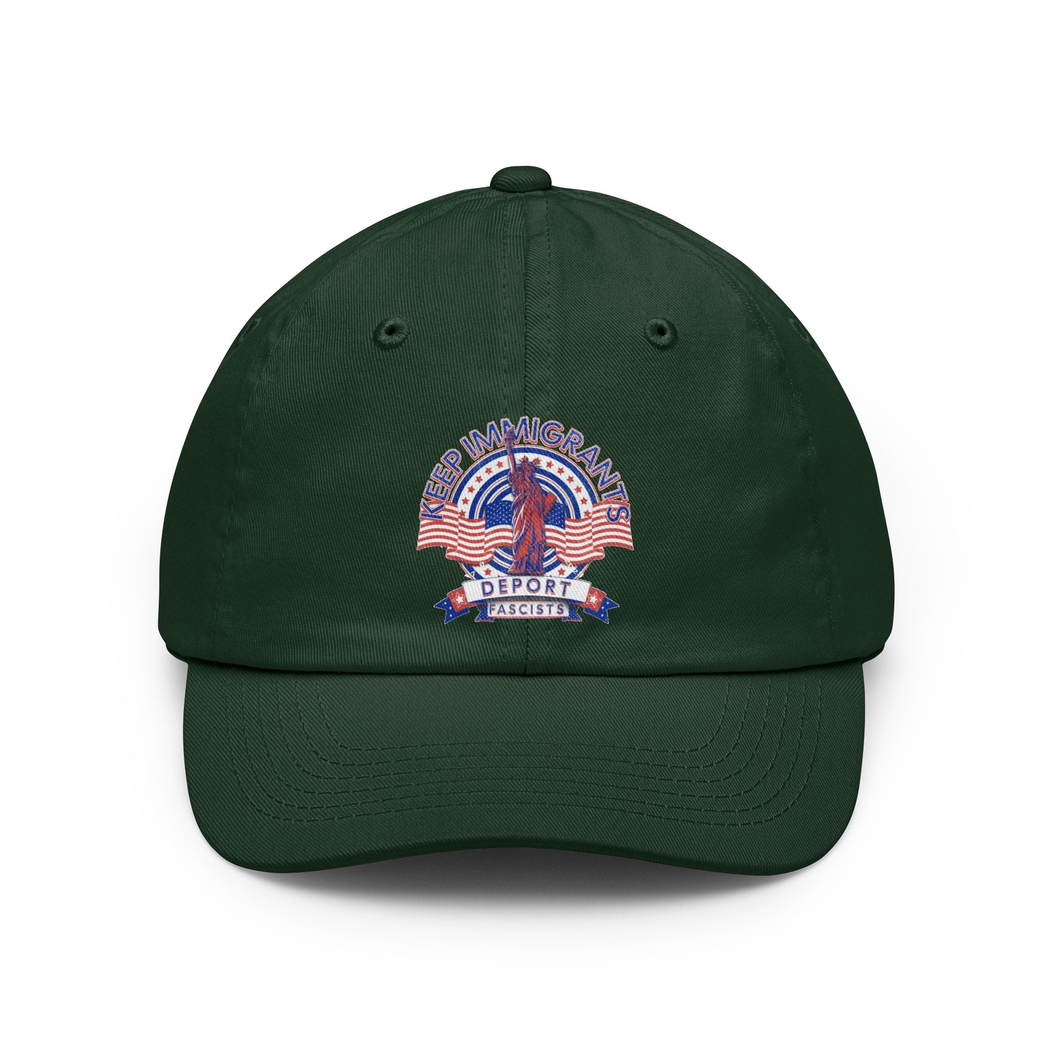 "Keep Immigrants Deport Fascists" Cap