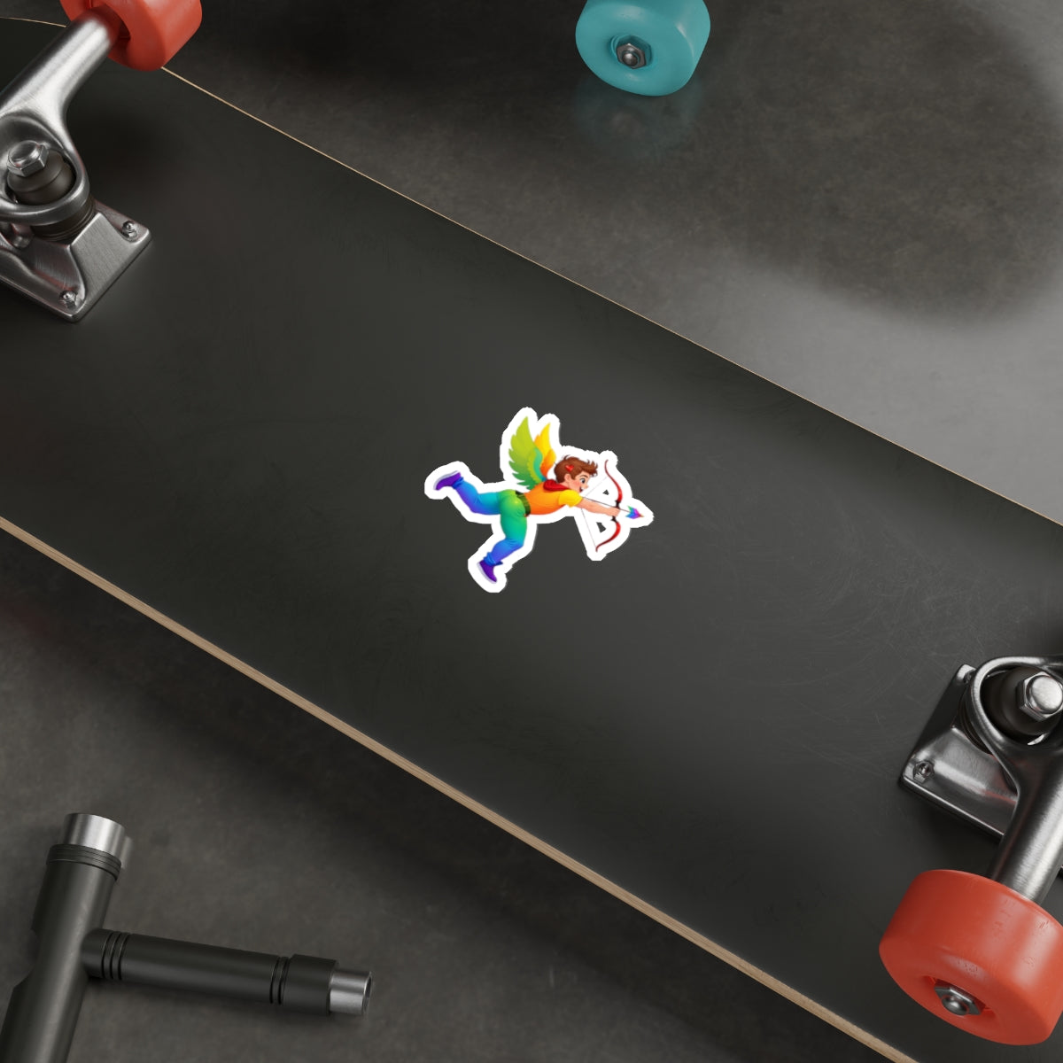 Die-Cut Stickers - Cutie Qupid - EqualiTees.Me